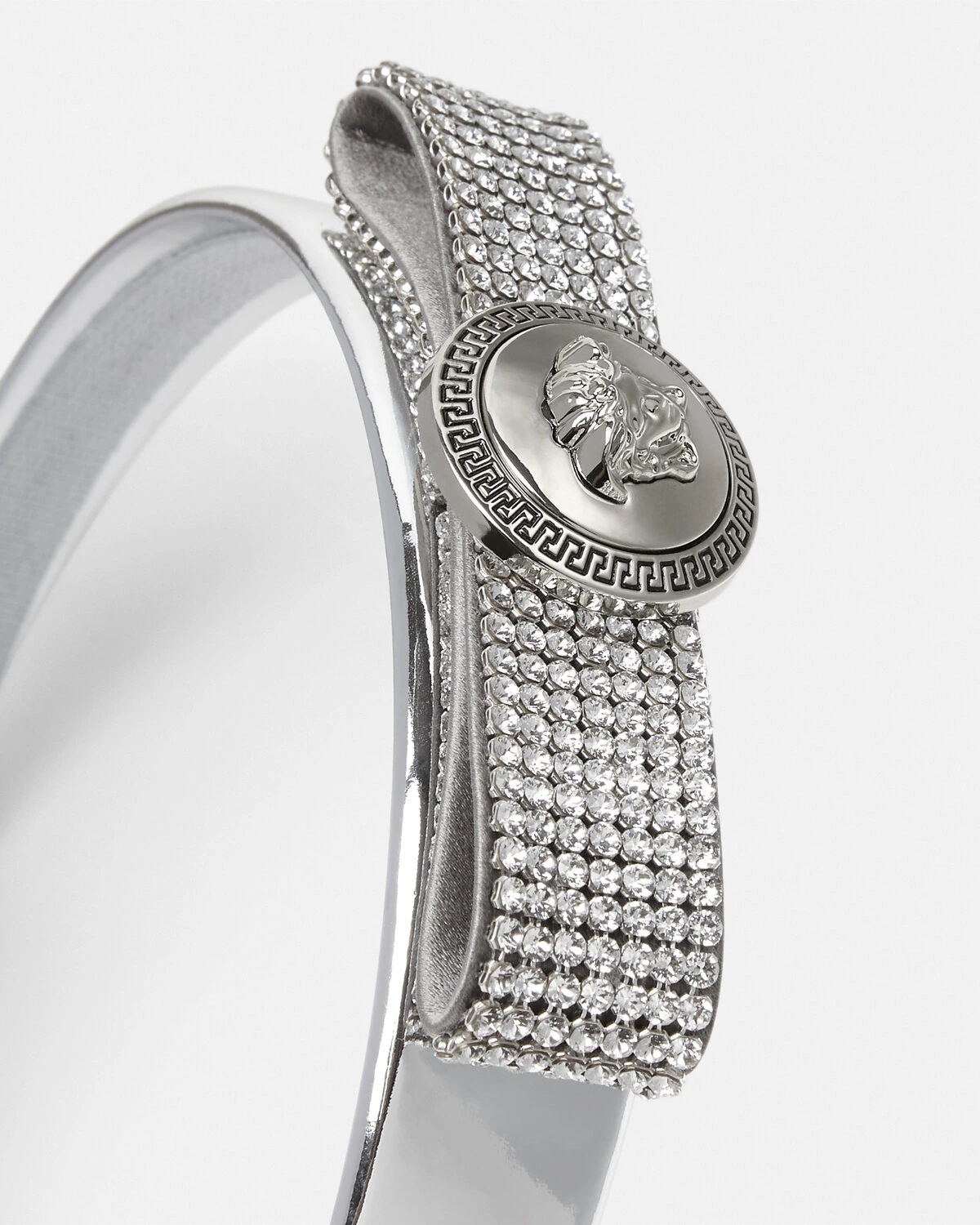Metal Mesh Gianni Ribbon Headband - 3