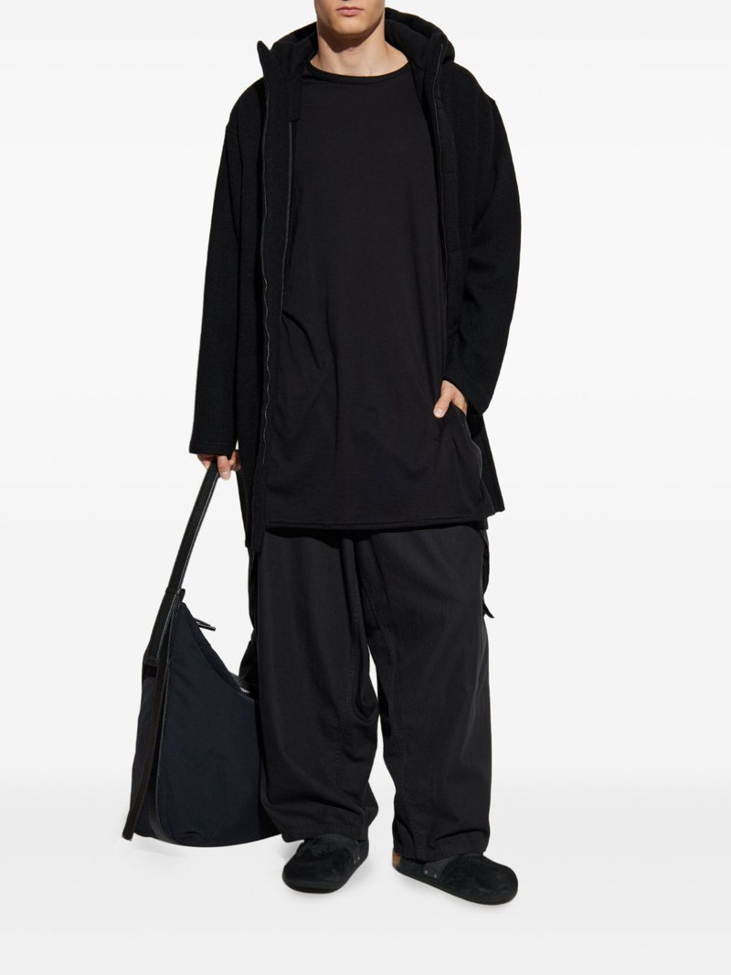 Yohji Yamamoto single-breasted coat outlook