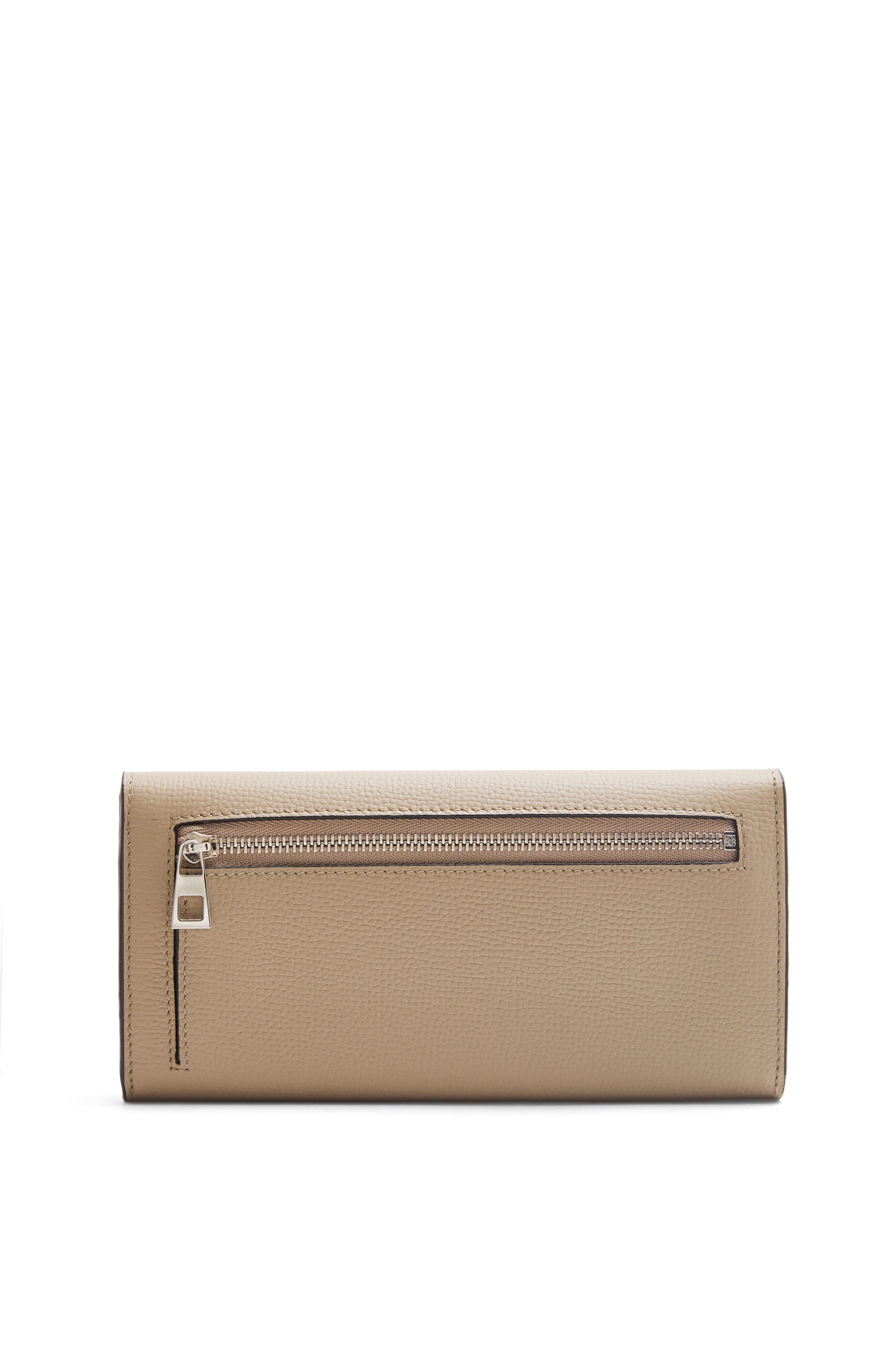 Anagram continental wallet in pebble grain calfskin - 4