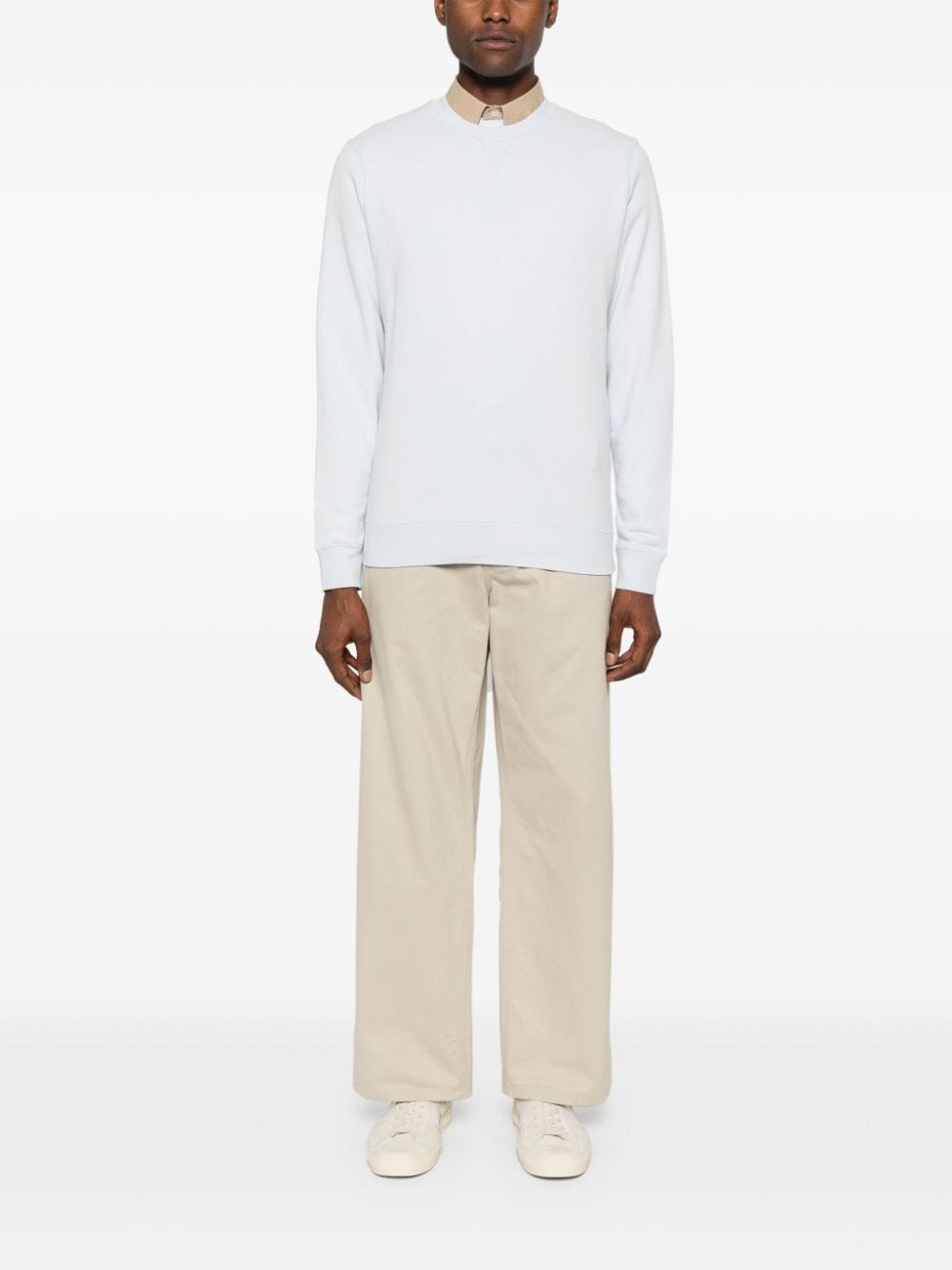 Loopback seam-detail sweatshirt - 2