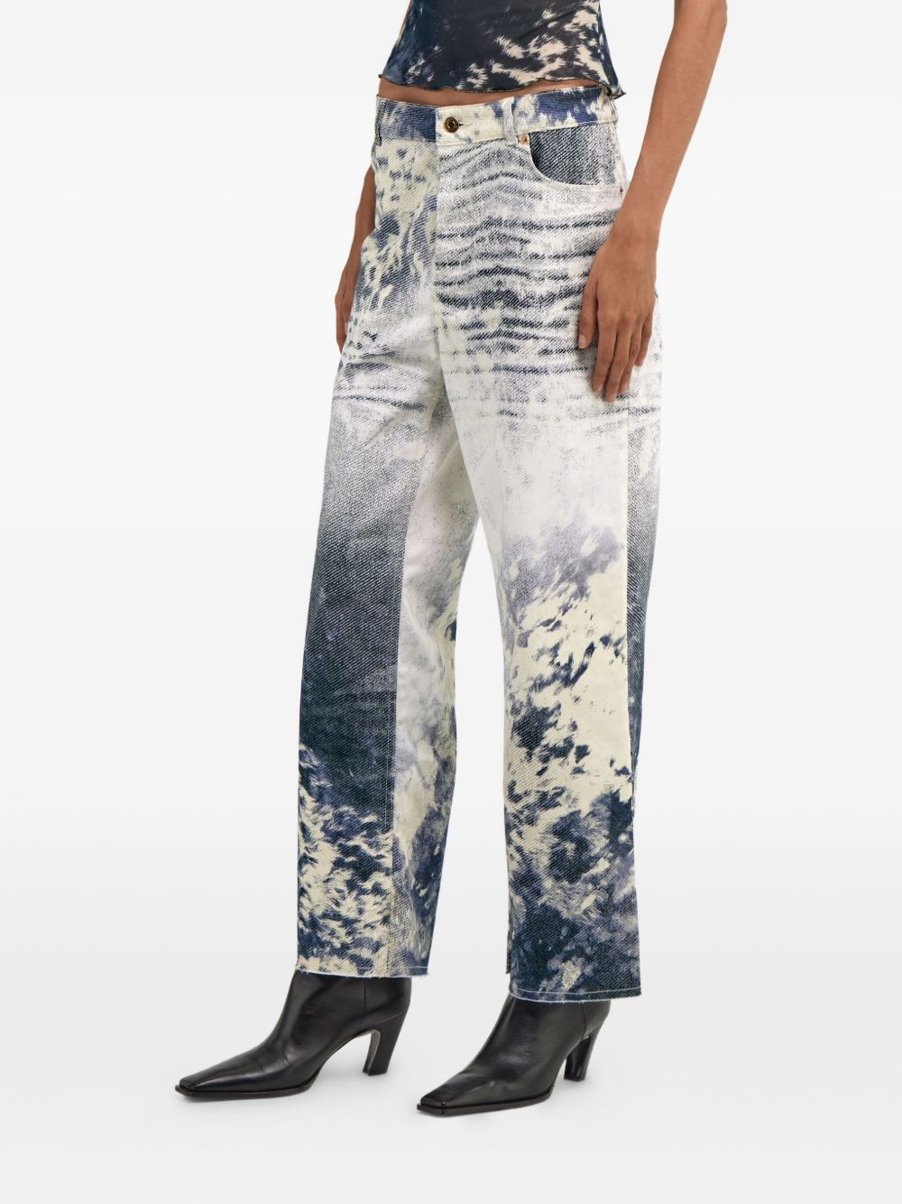 Appaloosa-print jeans - 4
