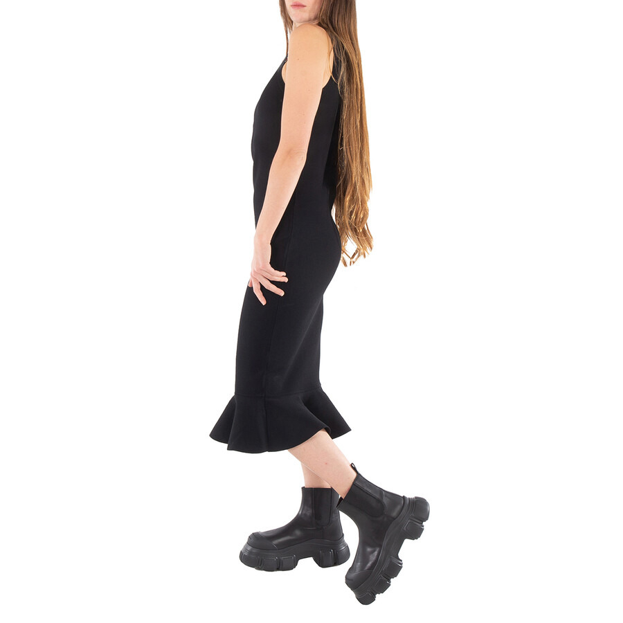 JW Anderson Ruffled Hem Sleeveless Midi Dress - 4