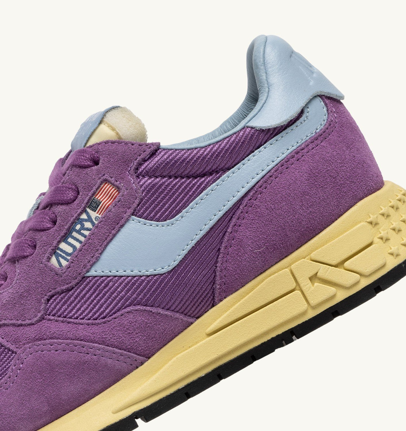 REELWIND LOW SNEAKERS IN PURPLE AND CELESTIAL BLUE SUEDE AND MESH - 6