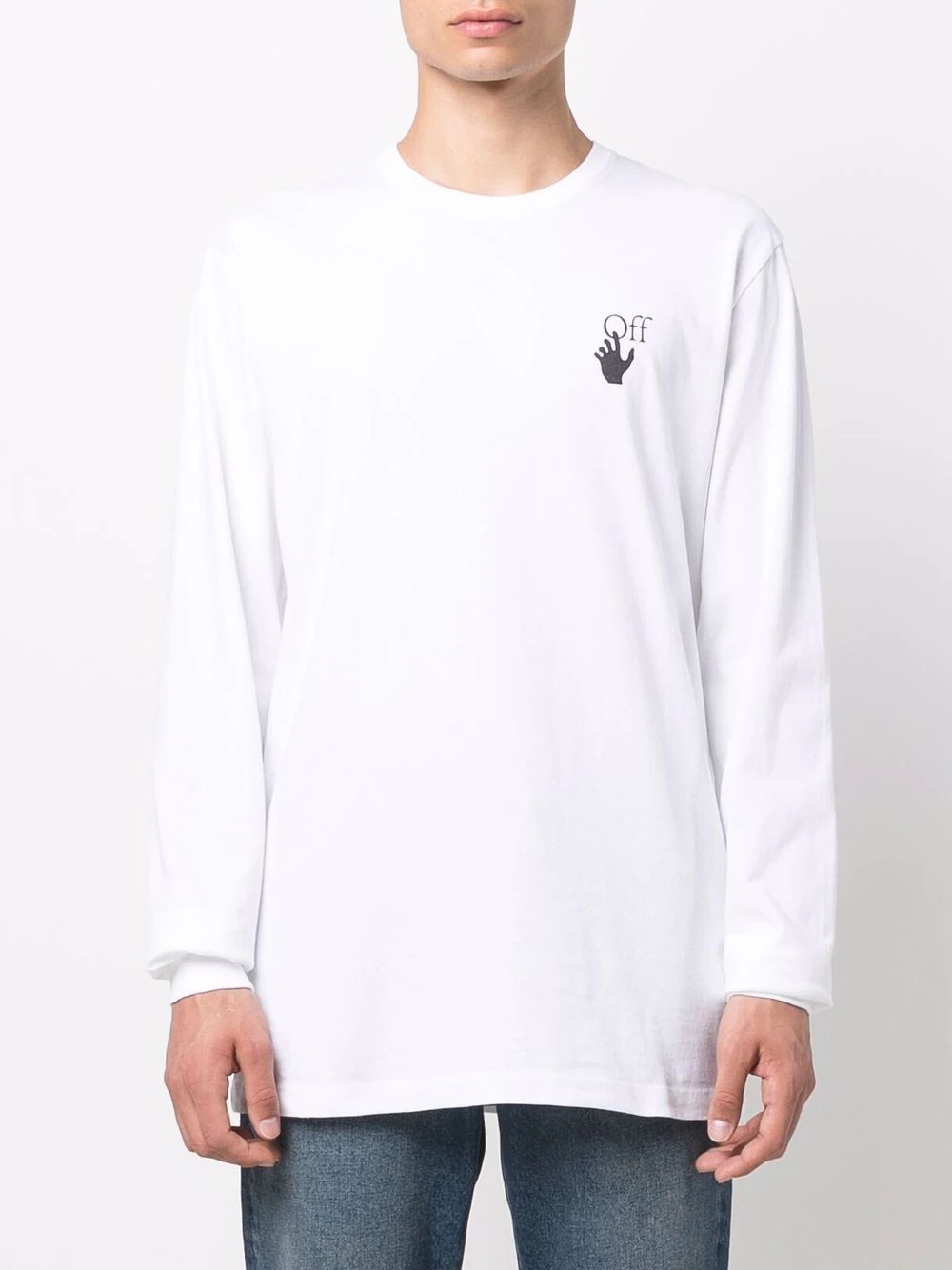 Caravaggio-print long-sleeve T-shirt - 3