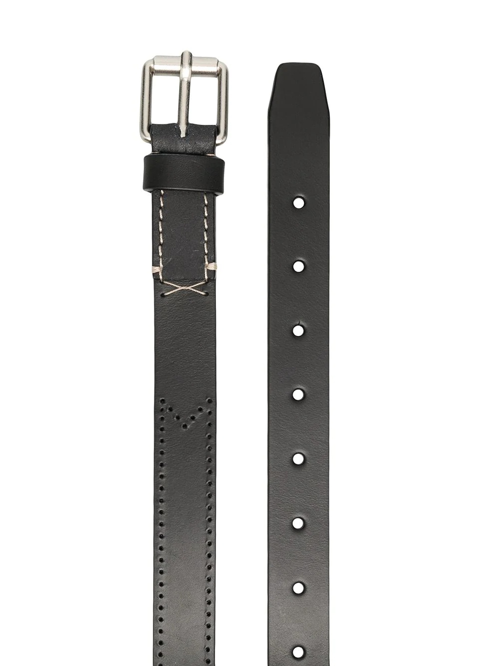 stitch detail belt - 2