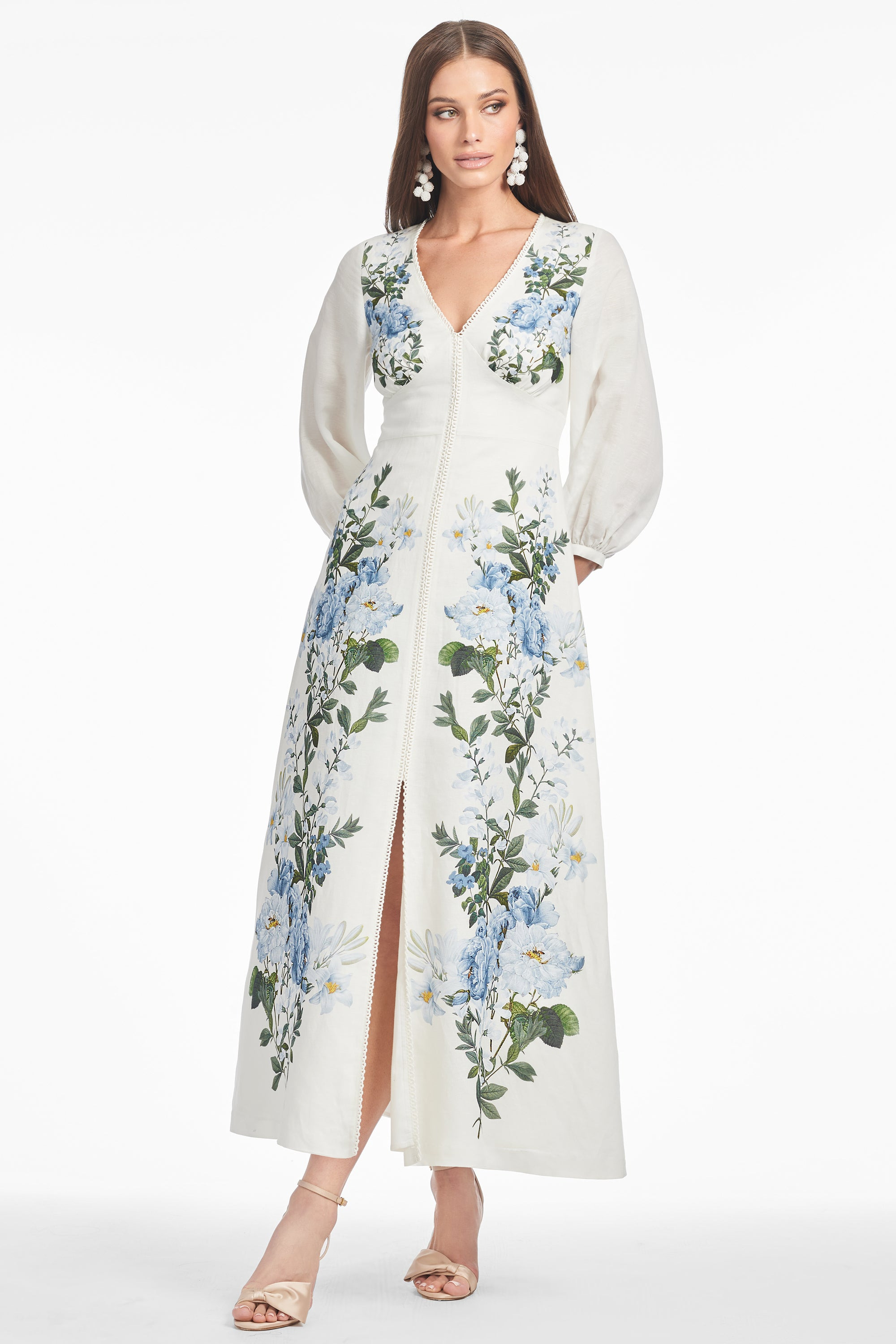 VARENNA DRESS - SKY PEARL RACEME - 3