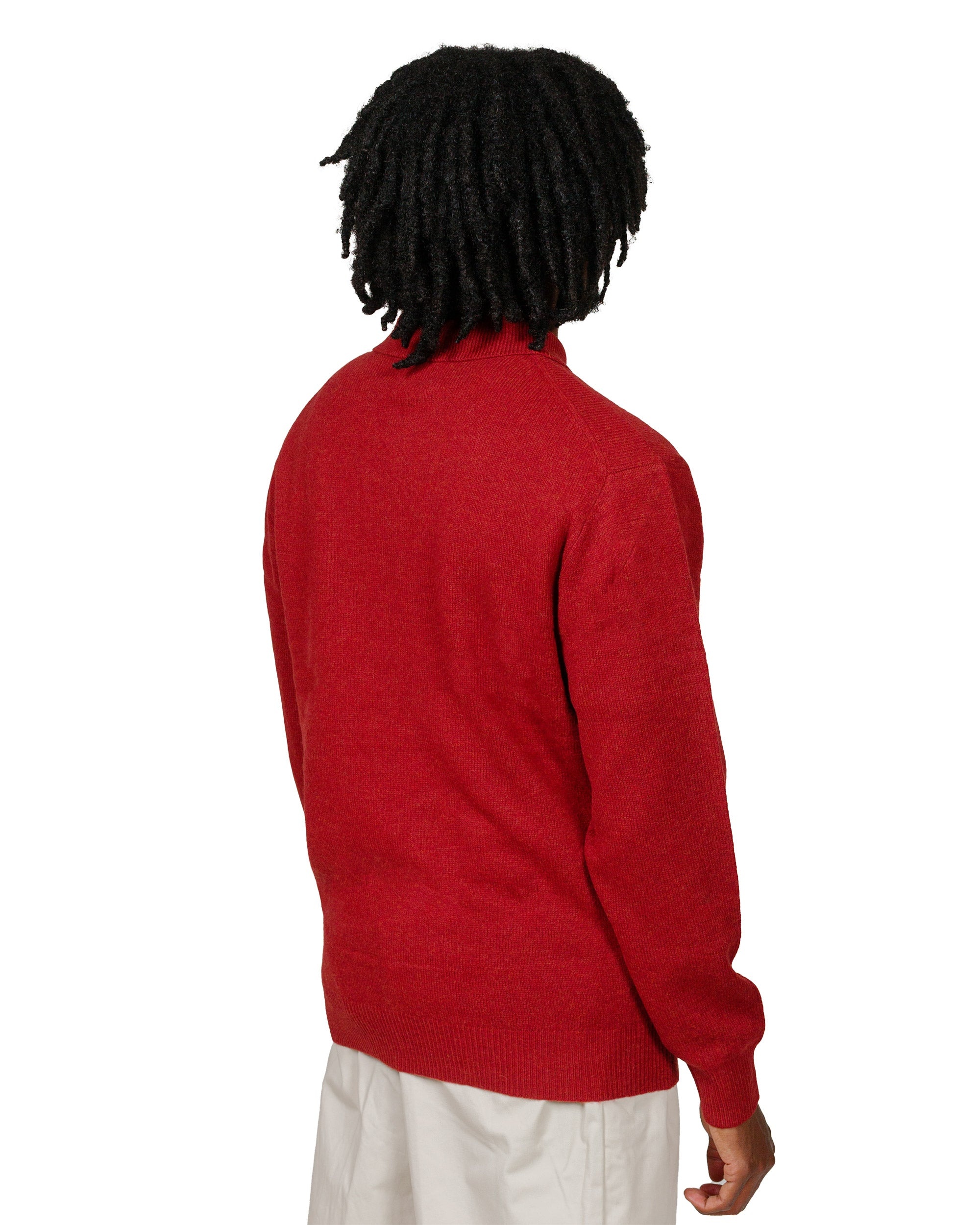 Knit Polo 9G Burgundy - 3