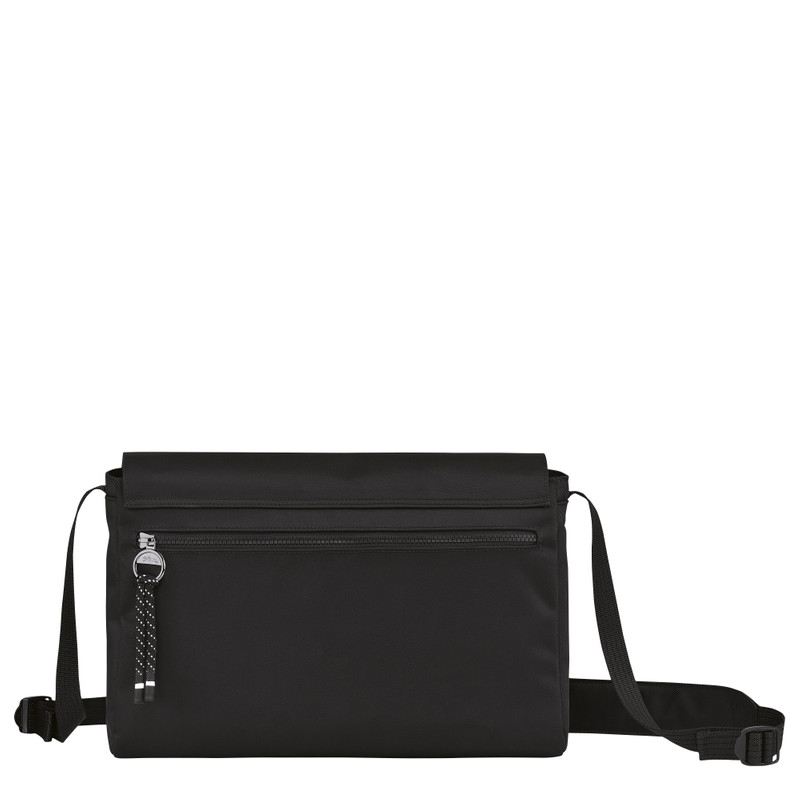 Le Pliage Energy L Crossbody bag Black - Recycled canvas 4