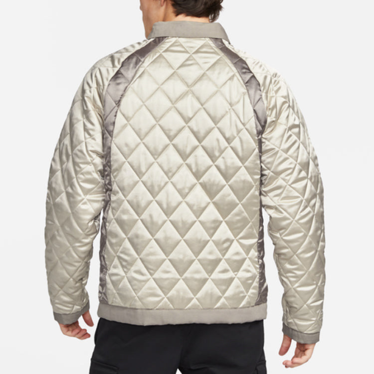 Air Jordan Alphabet Printing Zipper Jacket Gray DJ0239-016 - 5
