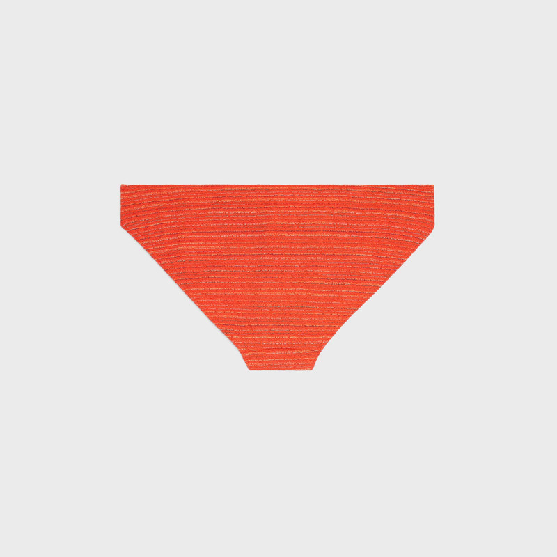 CELINE triomphe swimsuit bottom IN striped jersey outlook