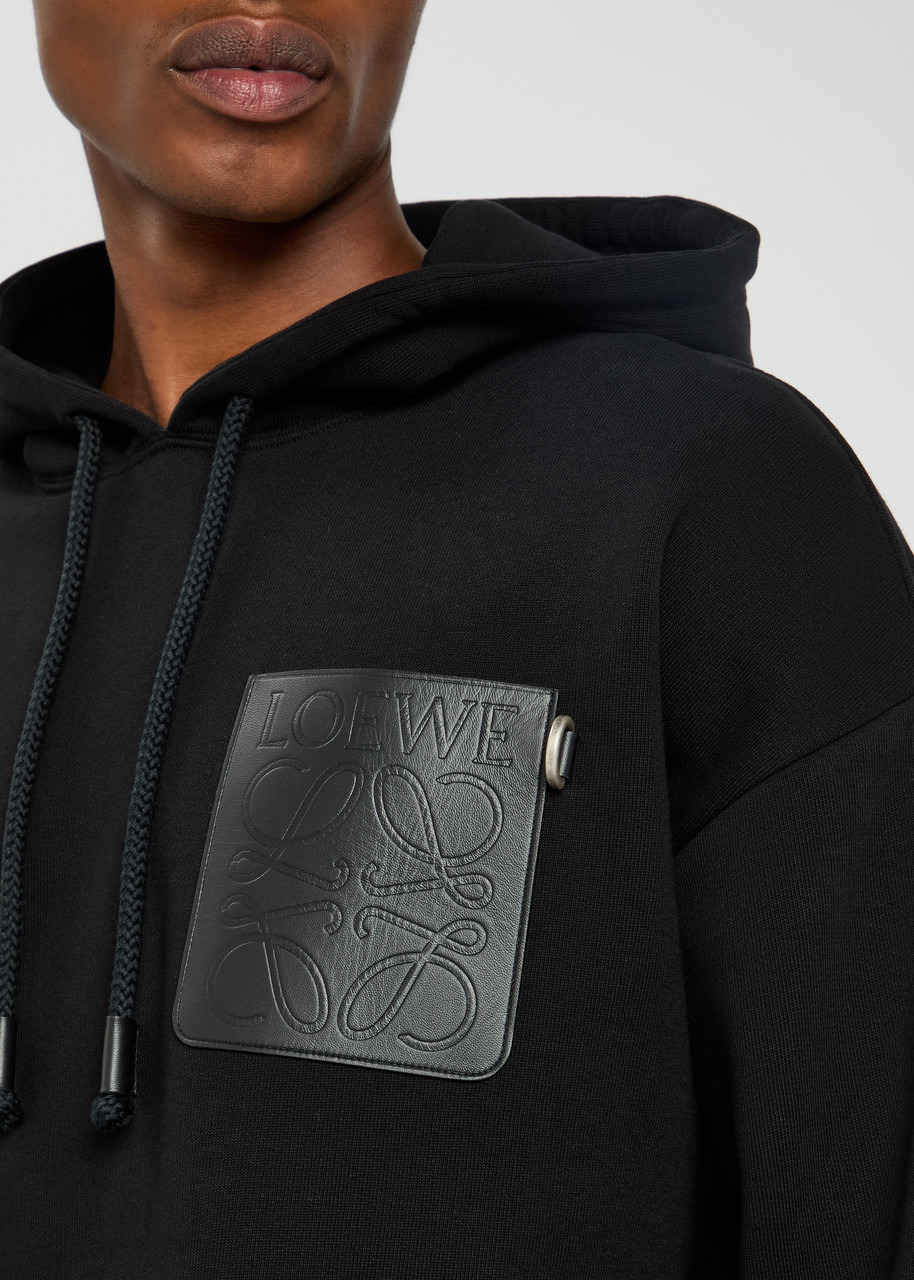 Loewe Hooded Cotton Sweatshirt - 5