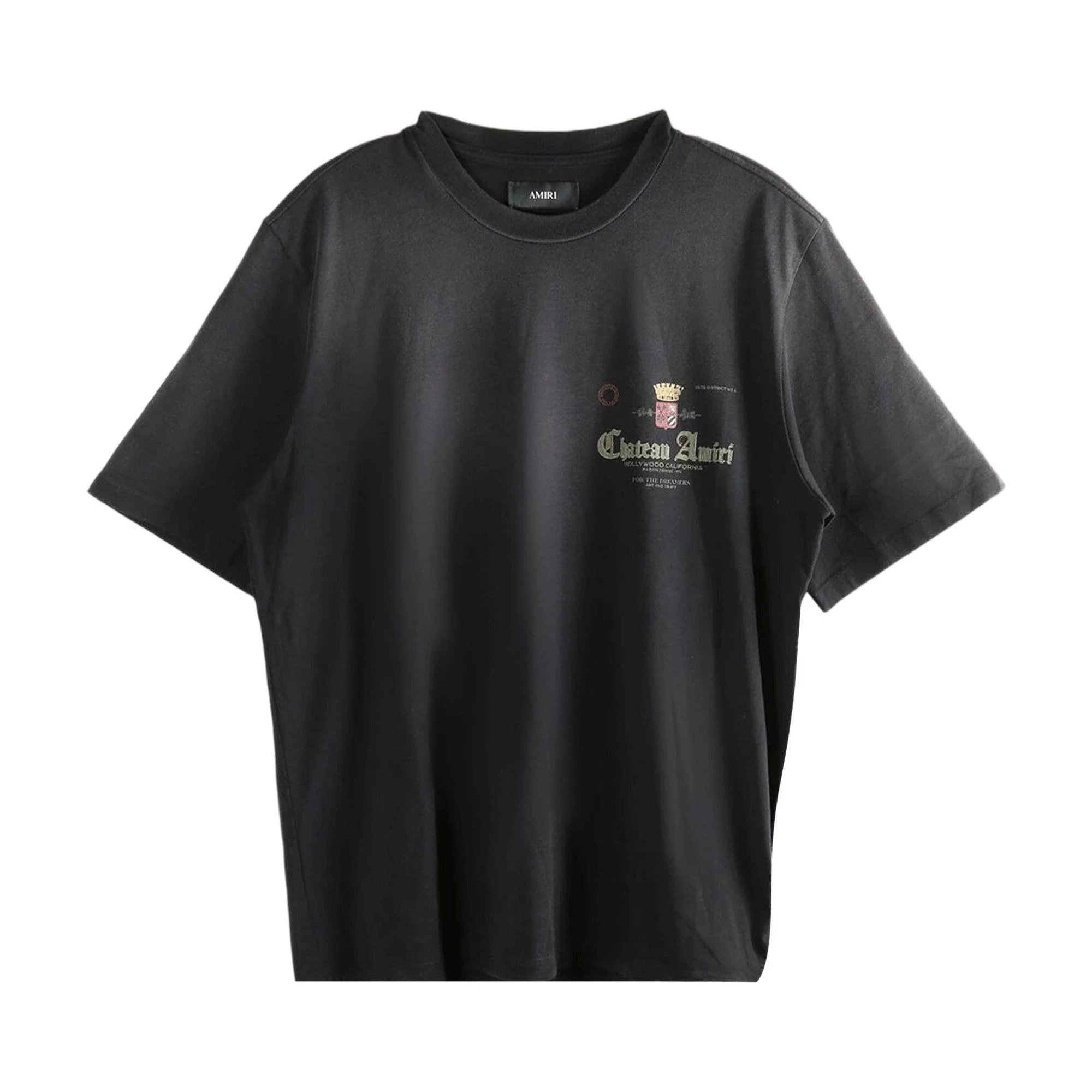 Amiri Chateau Crown Tee 'Black' - 1