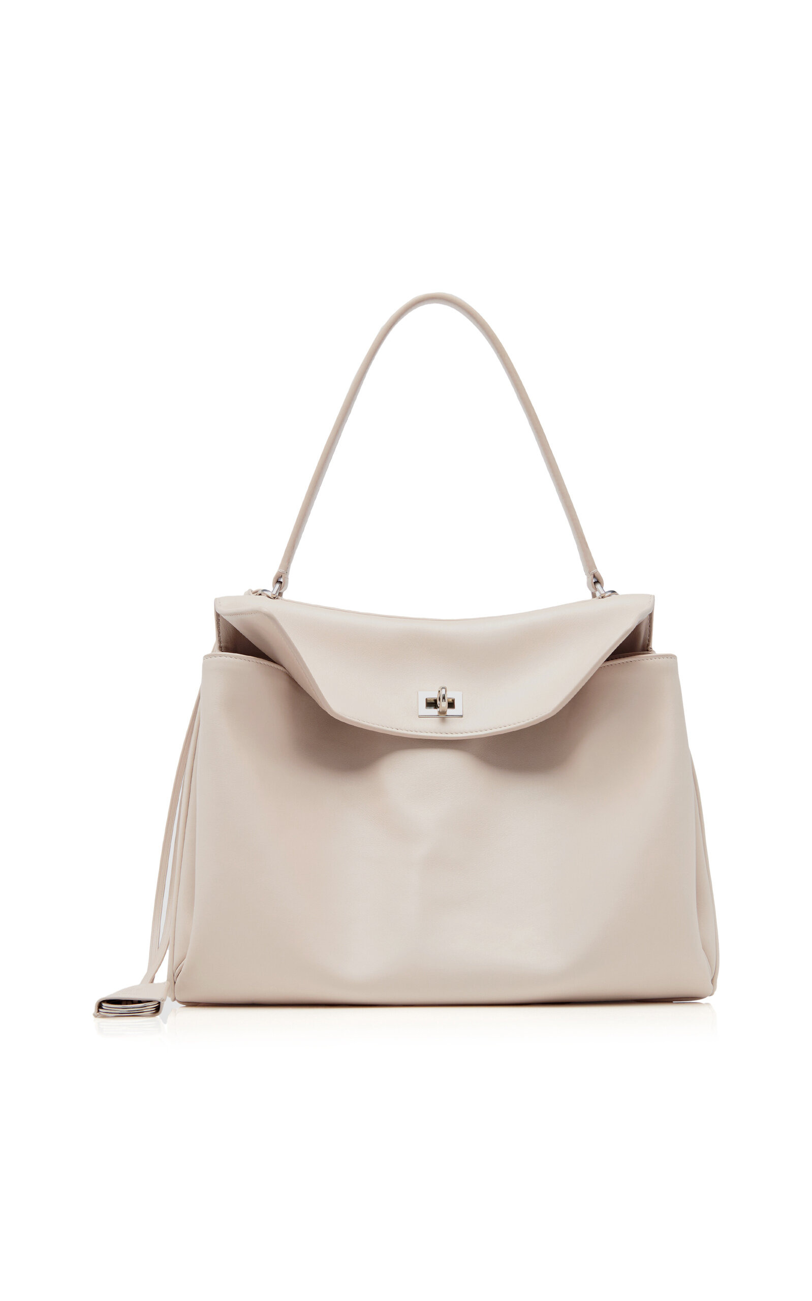 Rodeo Medium Leather Top Handle Bag neutral - 6