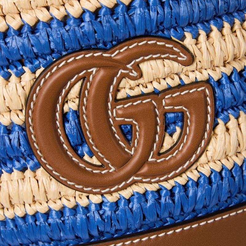 Woven mini bucket bag 3