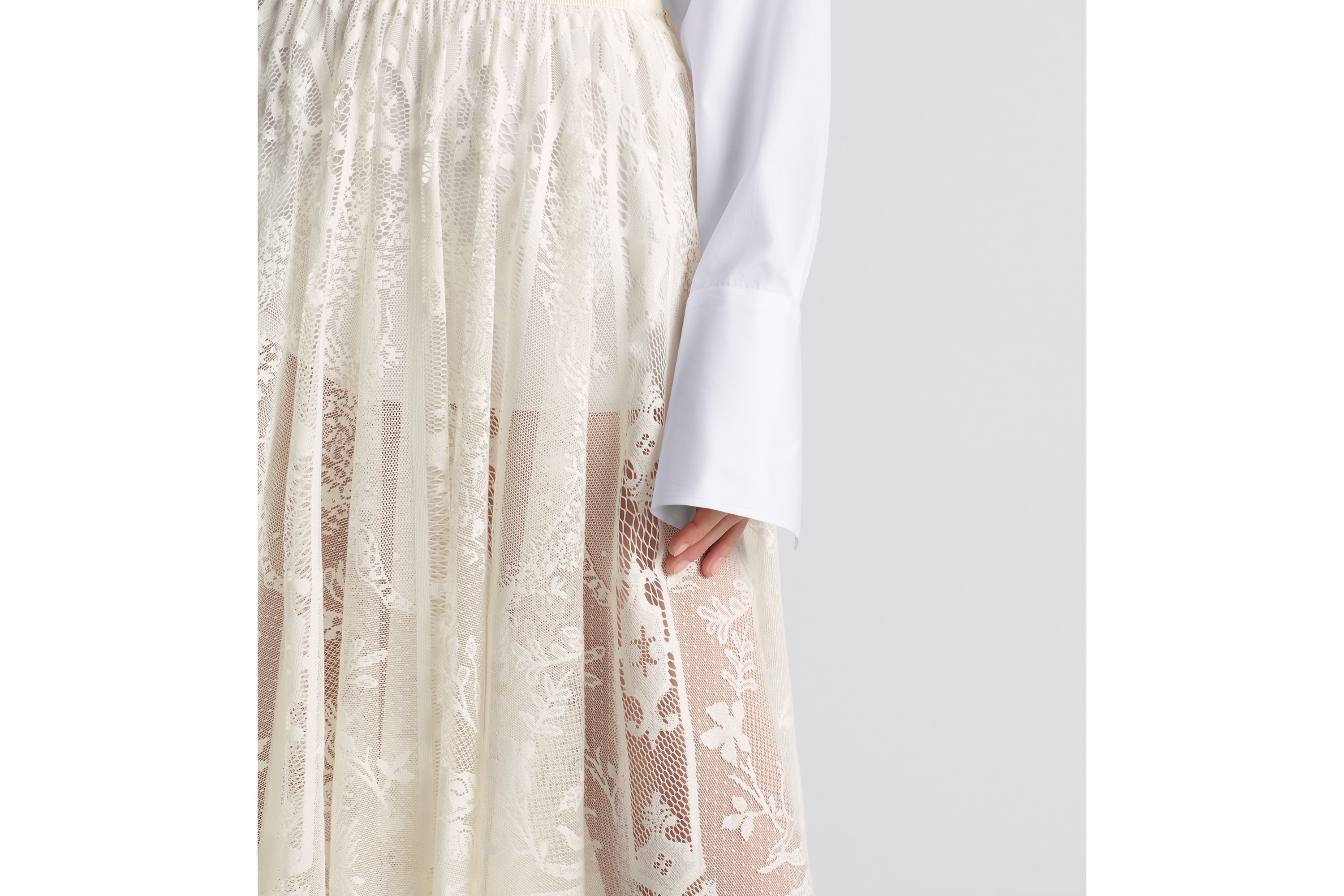 Dioriviera Flared Mid-Length Skirt - 3