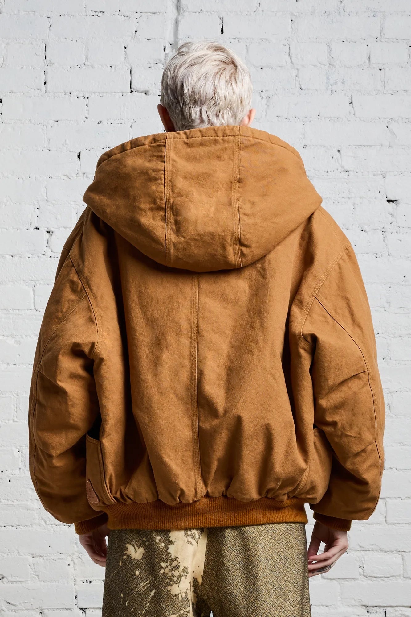 OVERSIZED WORKWEAR BOMBER - 4