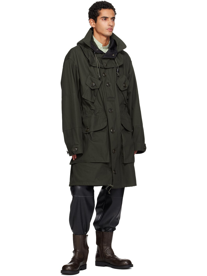 MM6 Maison Margiela Brown Biker Boots outlook