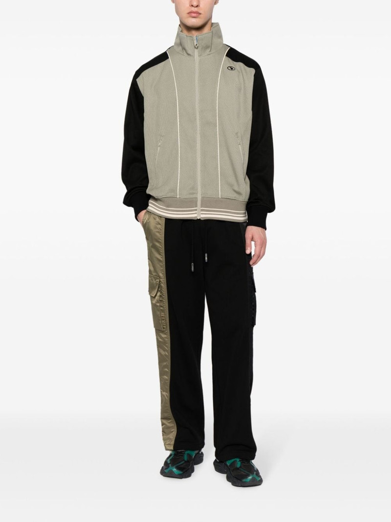 ADER error logo-patch stand-up collar jacket outlook