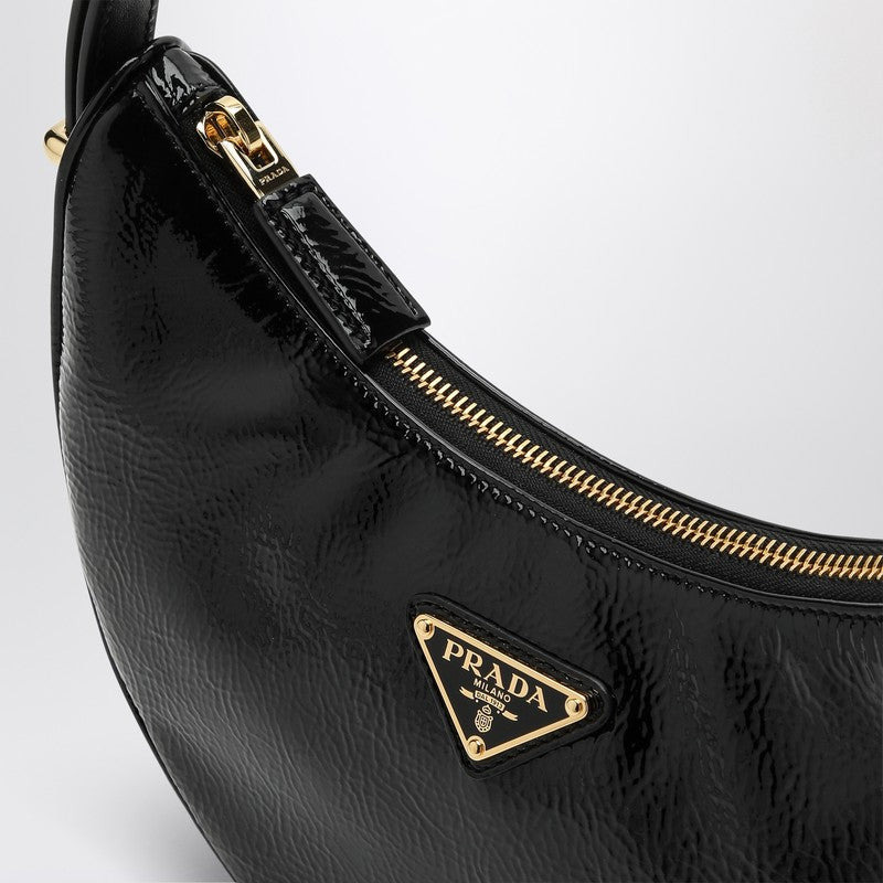 Prada Prada Arqué Black Bag In Naplak Patent Leather Women - 4