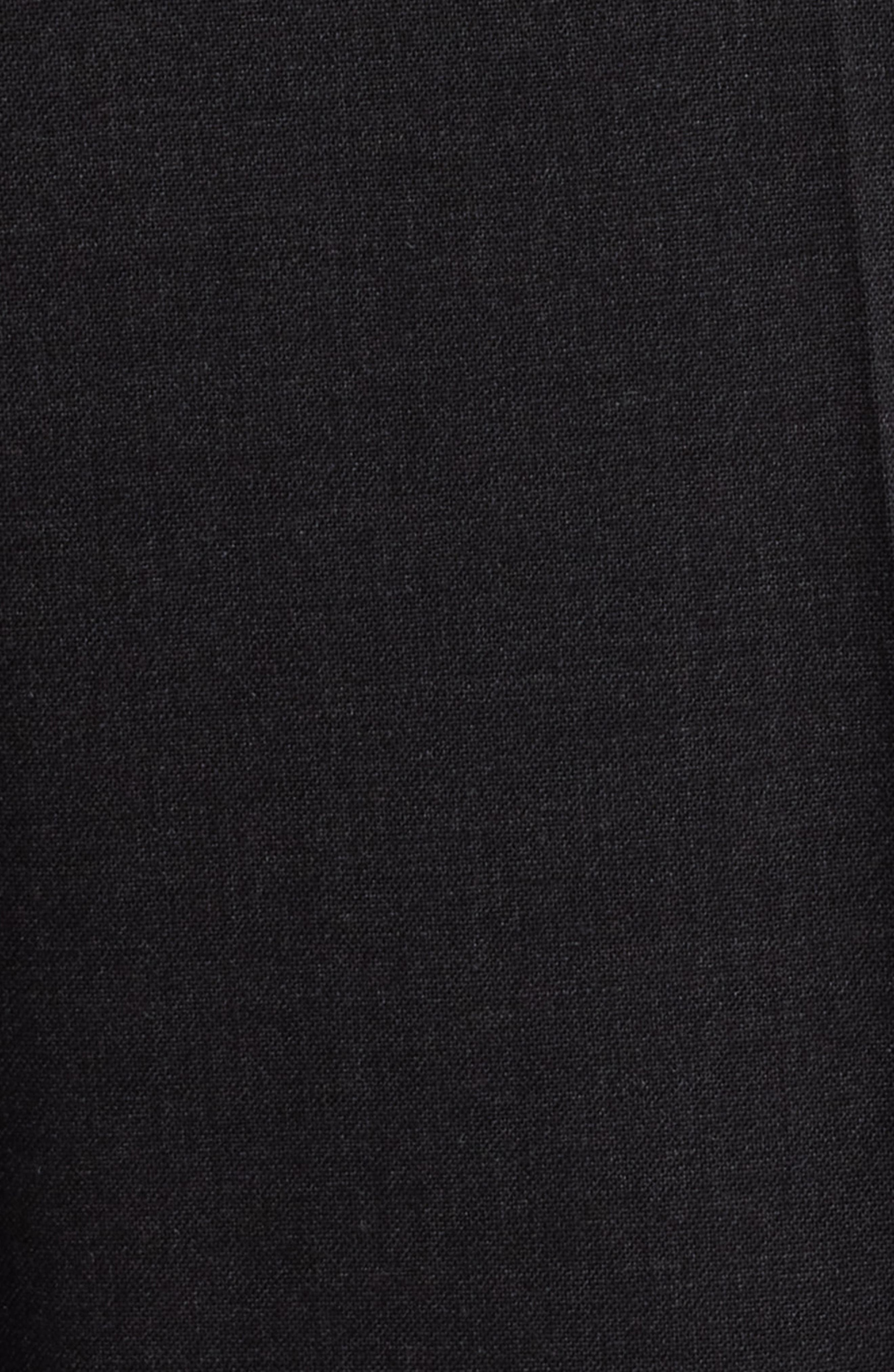 Theory Larin Wrinkle Resistant Virgin Wool Blend Pants in Hickory Melange at Nordstrom - 6