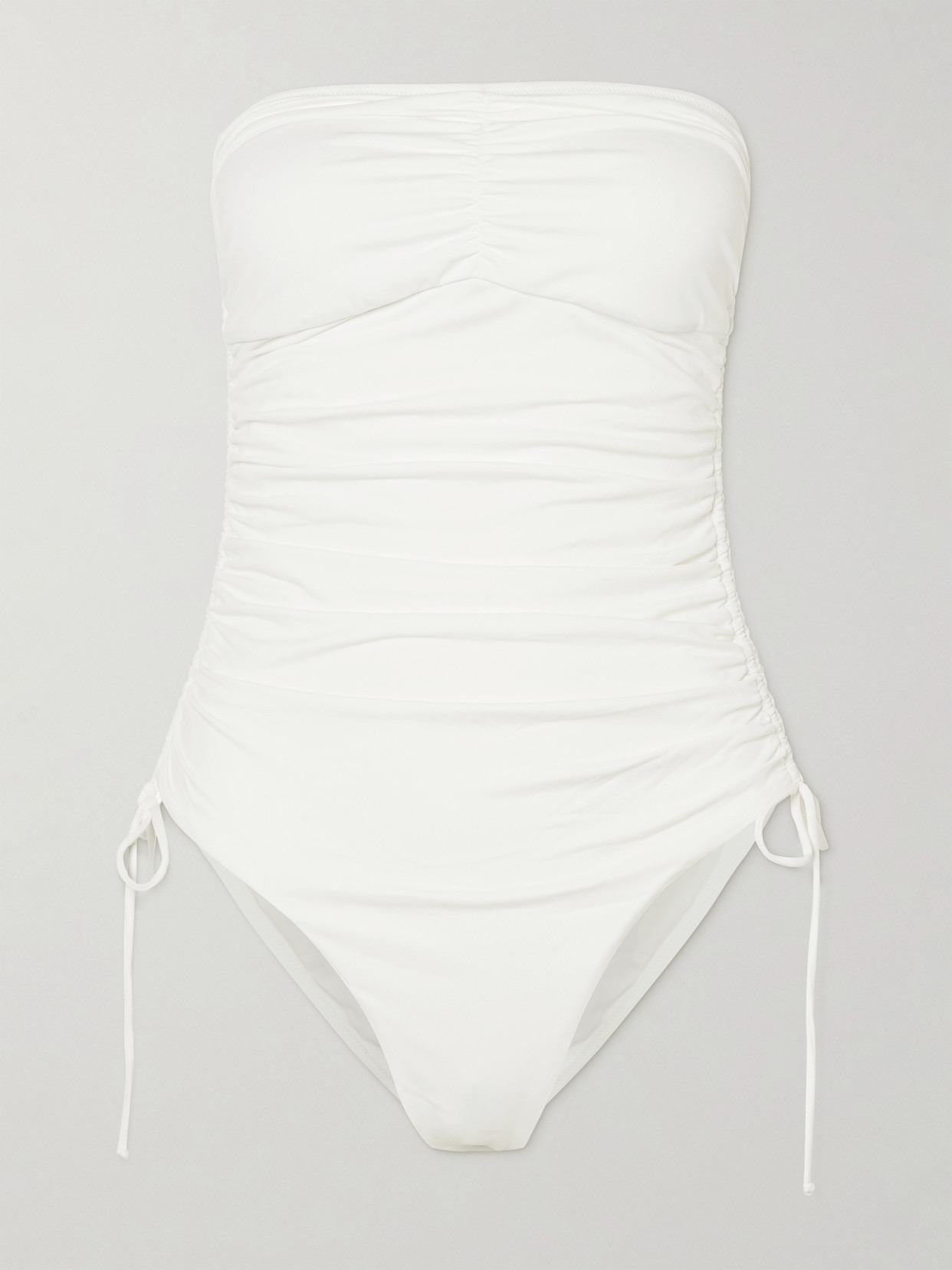 Sydney Strapless Ruched Swimsuit - 1