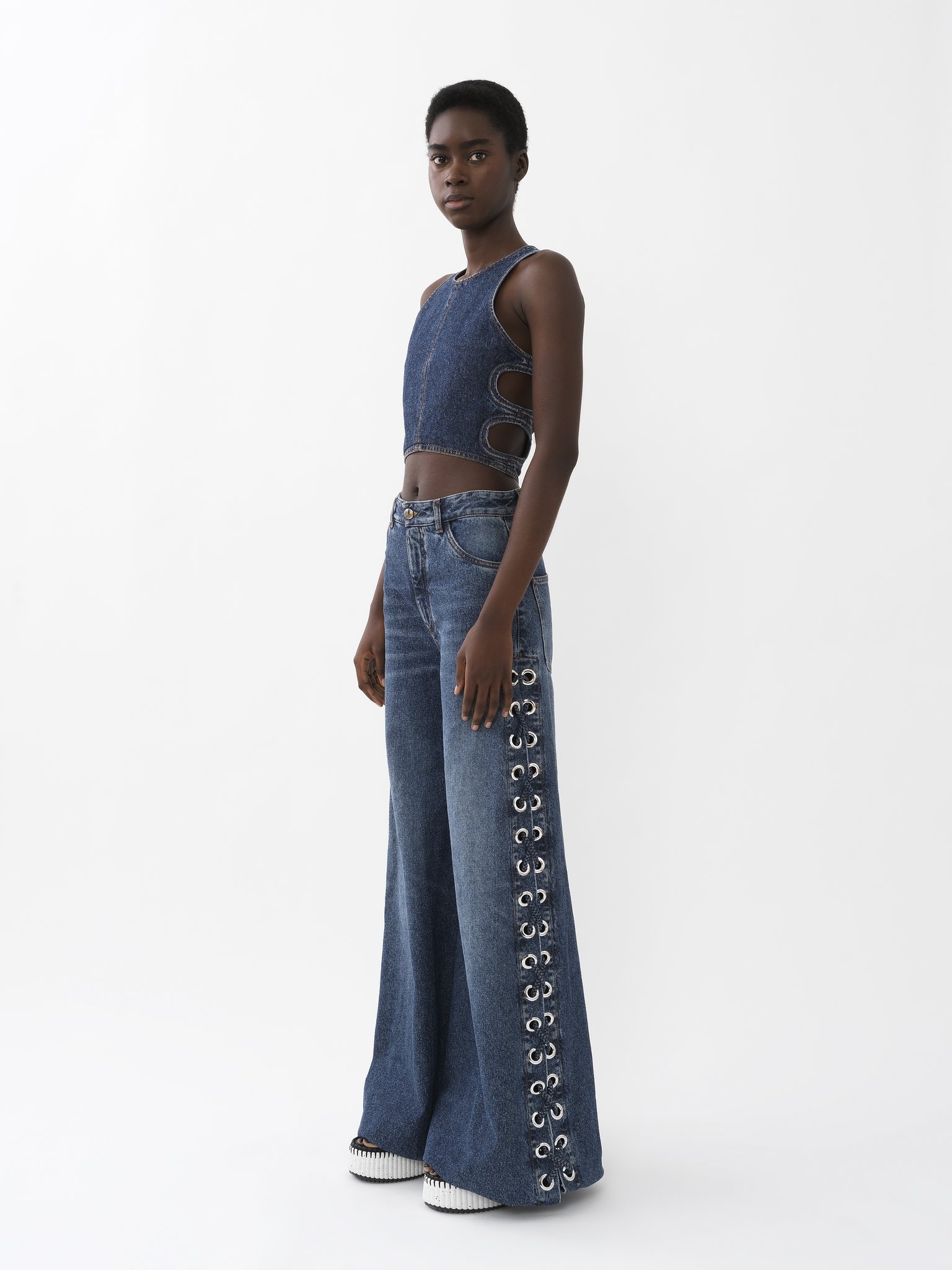 WIDE RAVE JEANS - 6