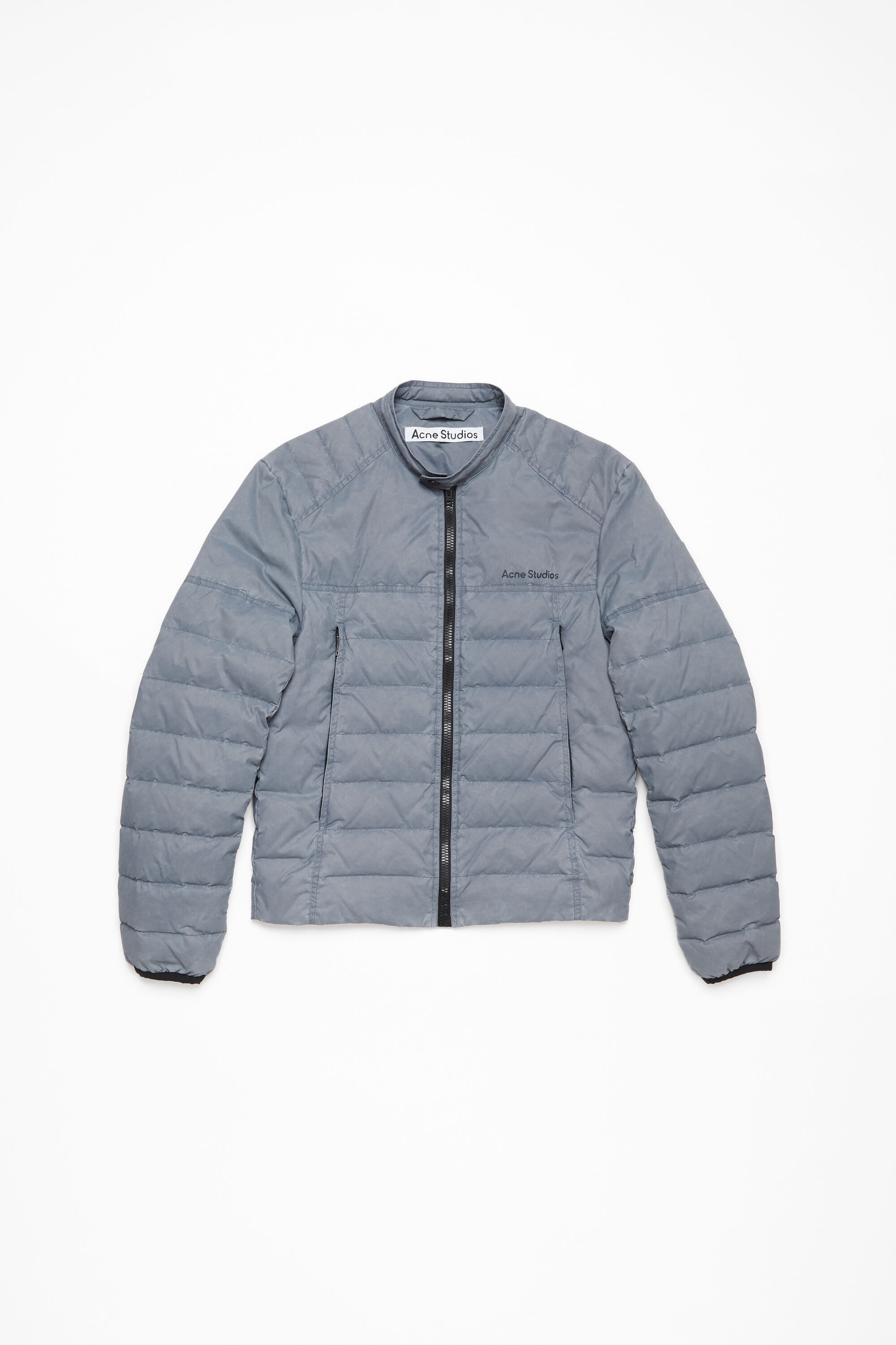 【送料&関税込】Acne Studios Light Blue Cotton Jacket Acne Studios Down jacket - Blue | REVERSIBLE
