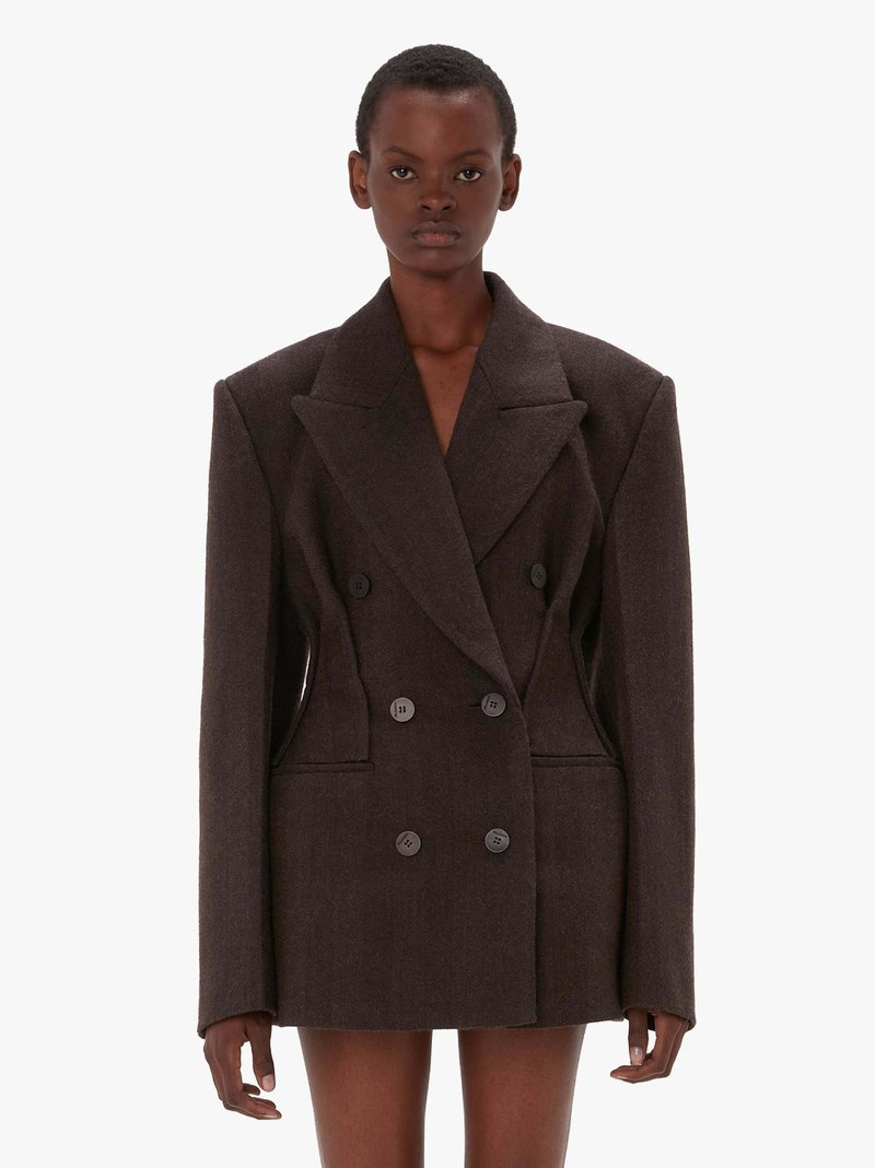 JW Anderson DOUBLE BREASTED HOURGLASS JACKET outlook