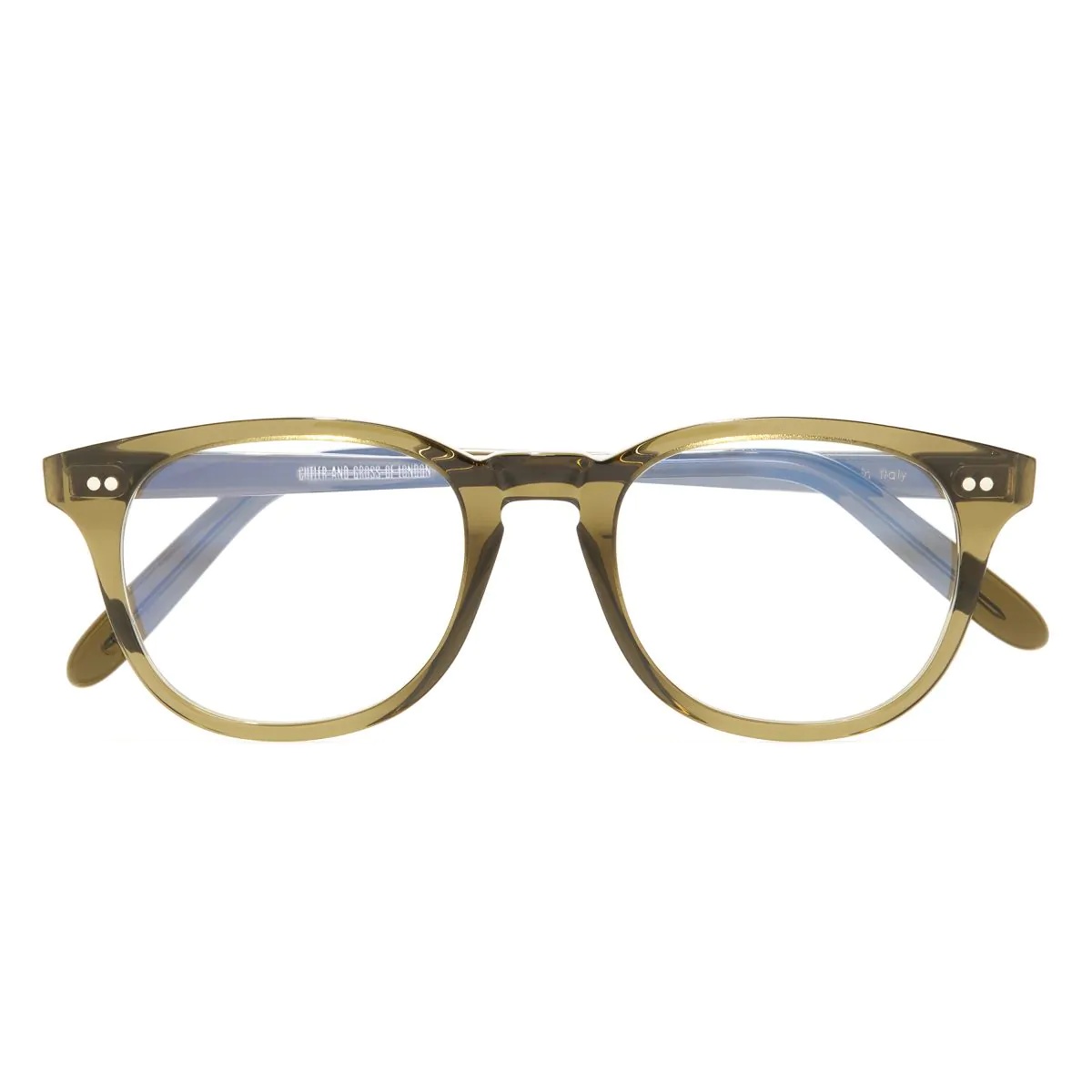 CUTLER AND GROSS 0932 OPTICAL ROUND GLASSES | REVERSIBLE