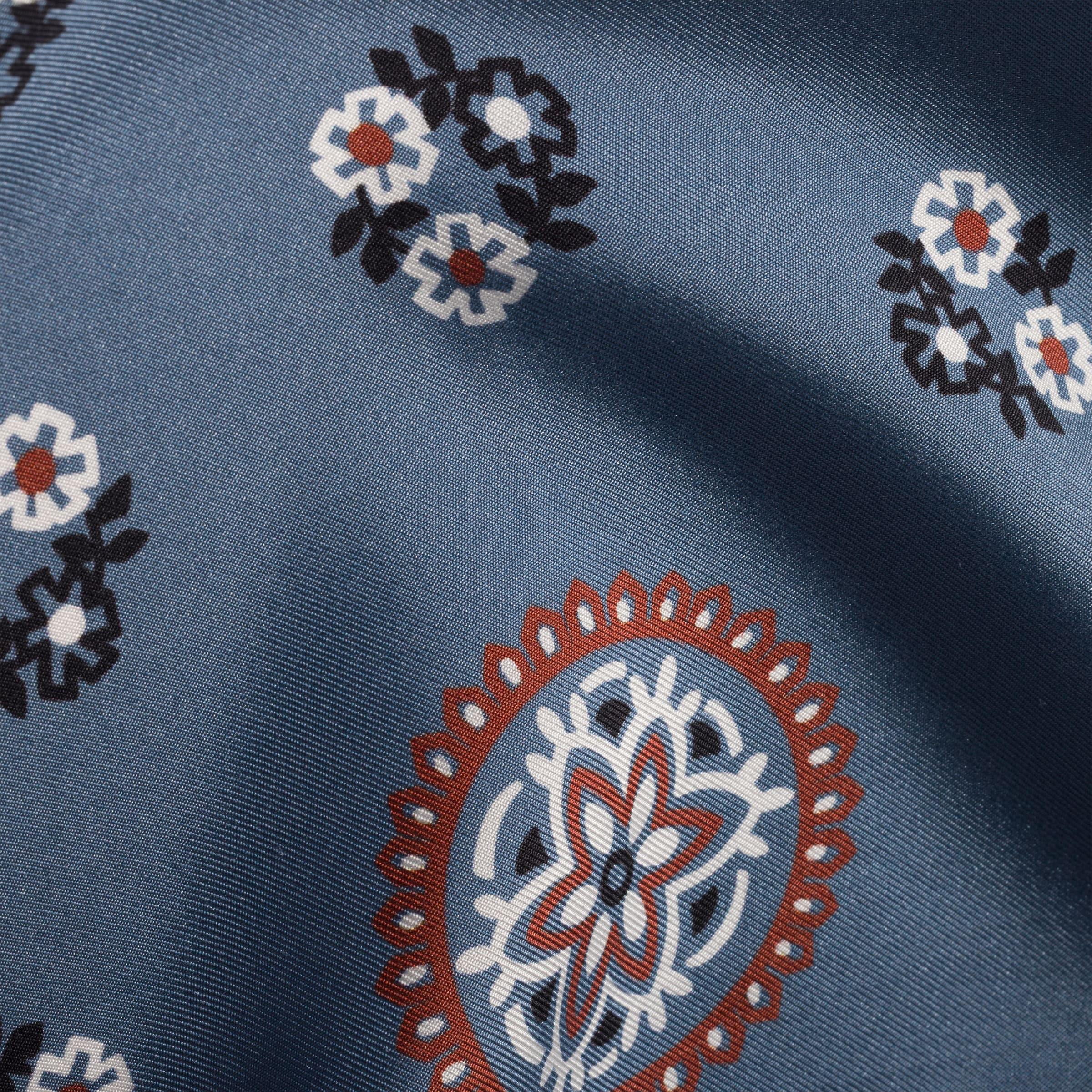 Printed silk scarf - 2