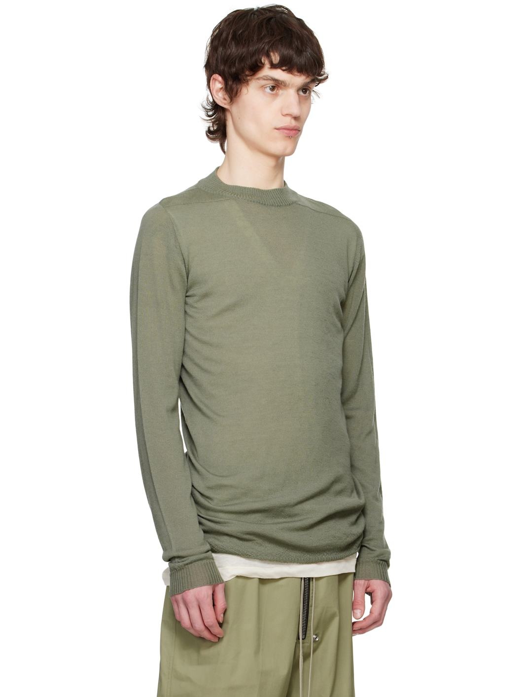 Green Hollywood Level Lupetto Sweater - 2