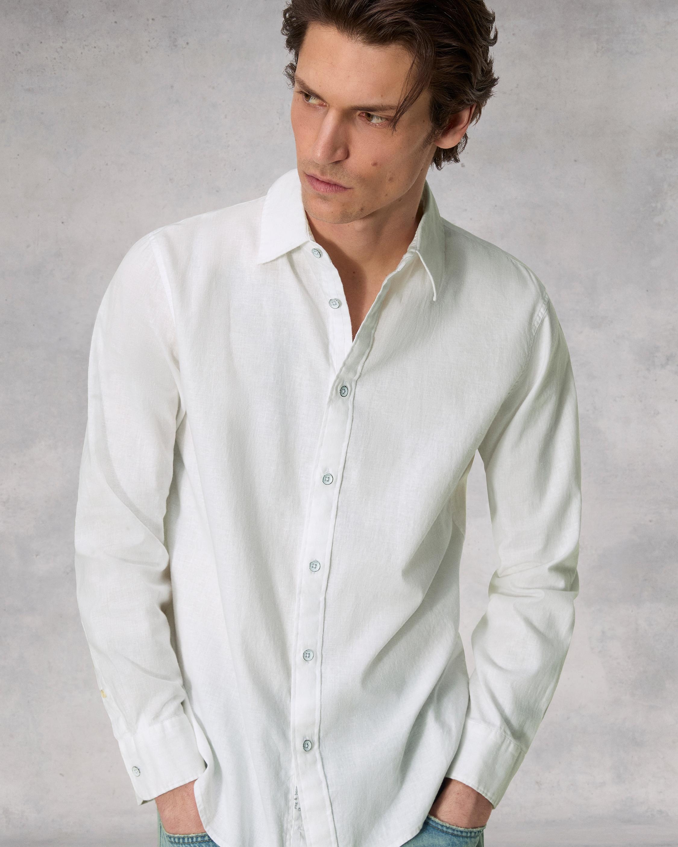 Finch Cotton Hemp Shirt
Relaxed Fit Button Down - 6