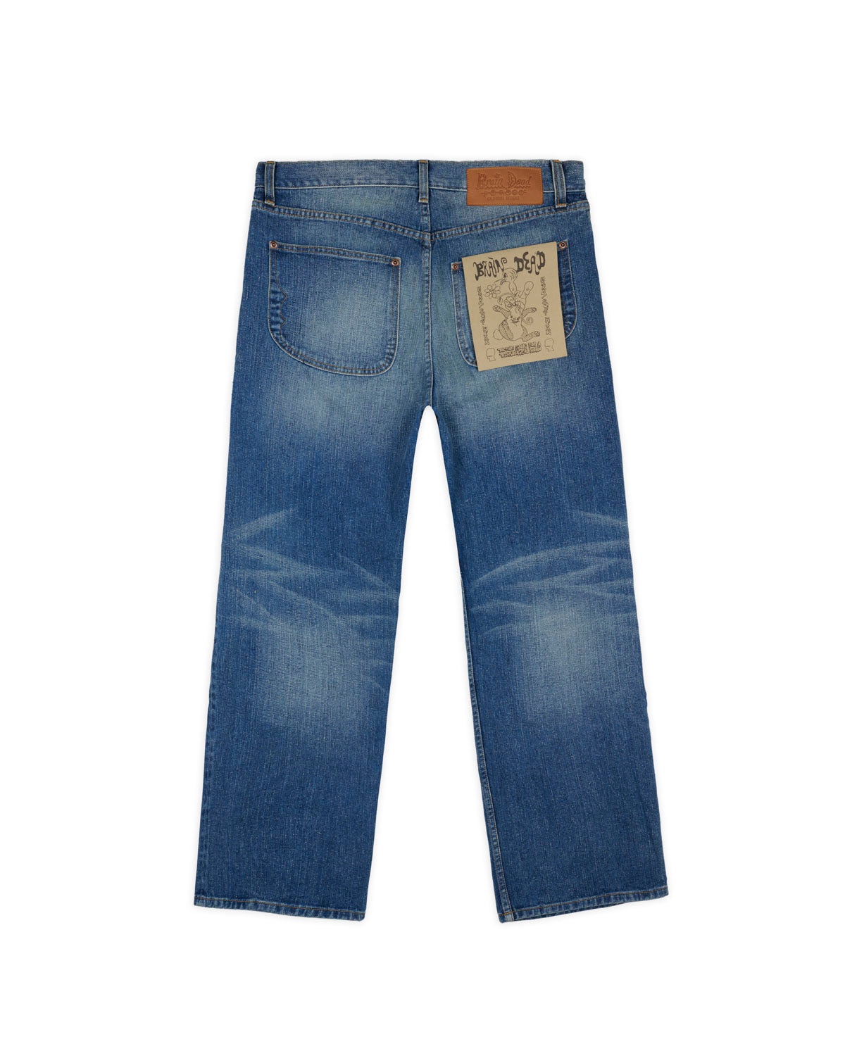 Type 00 14.1oz Selvedge Denim Pant - Washed Indigo - 2