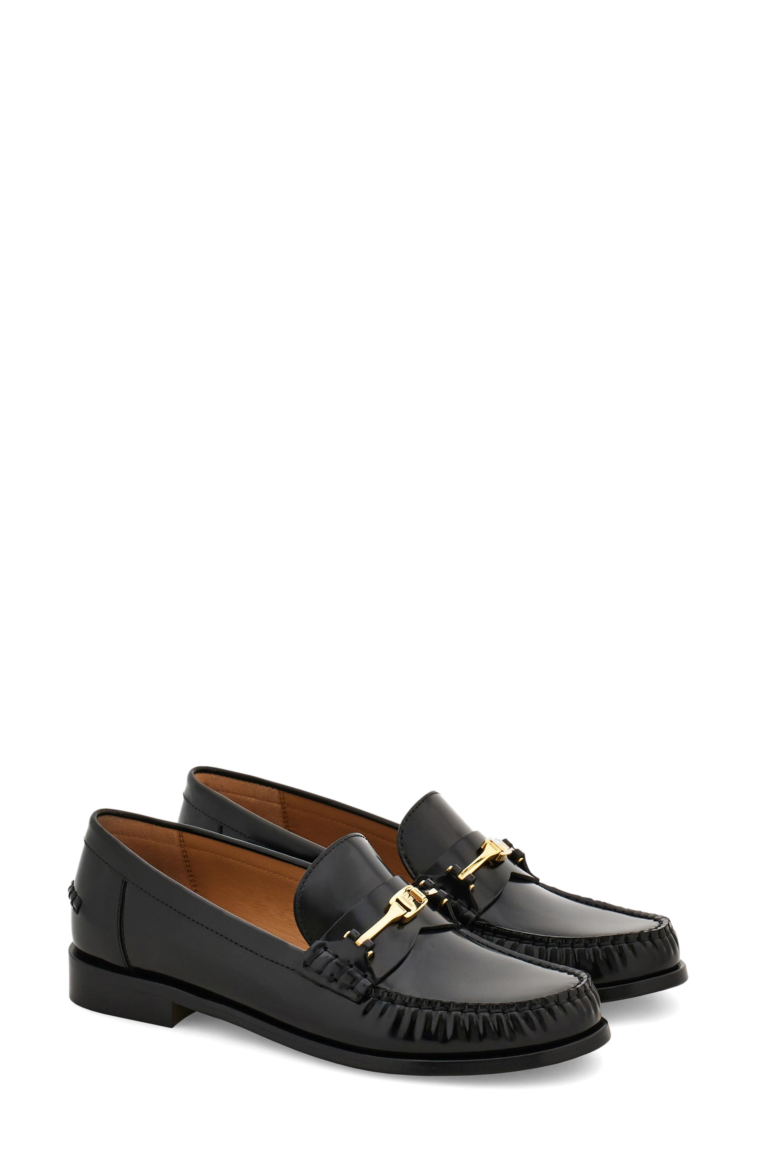 FERRAGAMO Harry Bit Loafer in Nero at Nordstrom - 1