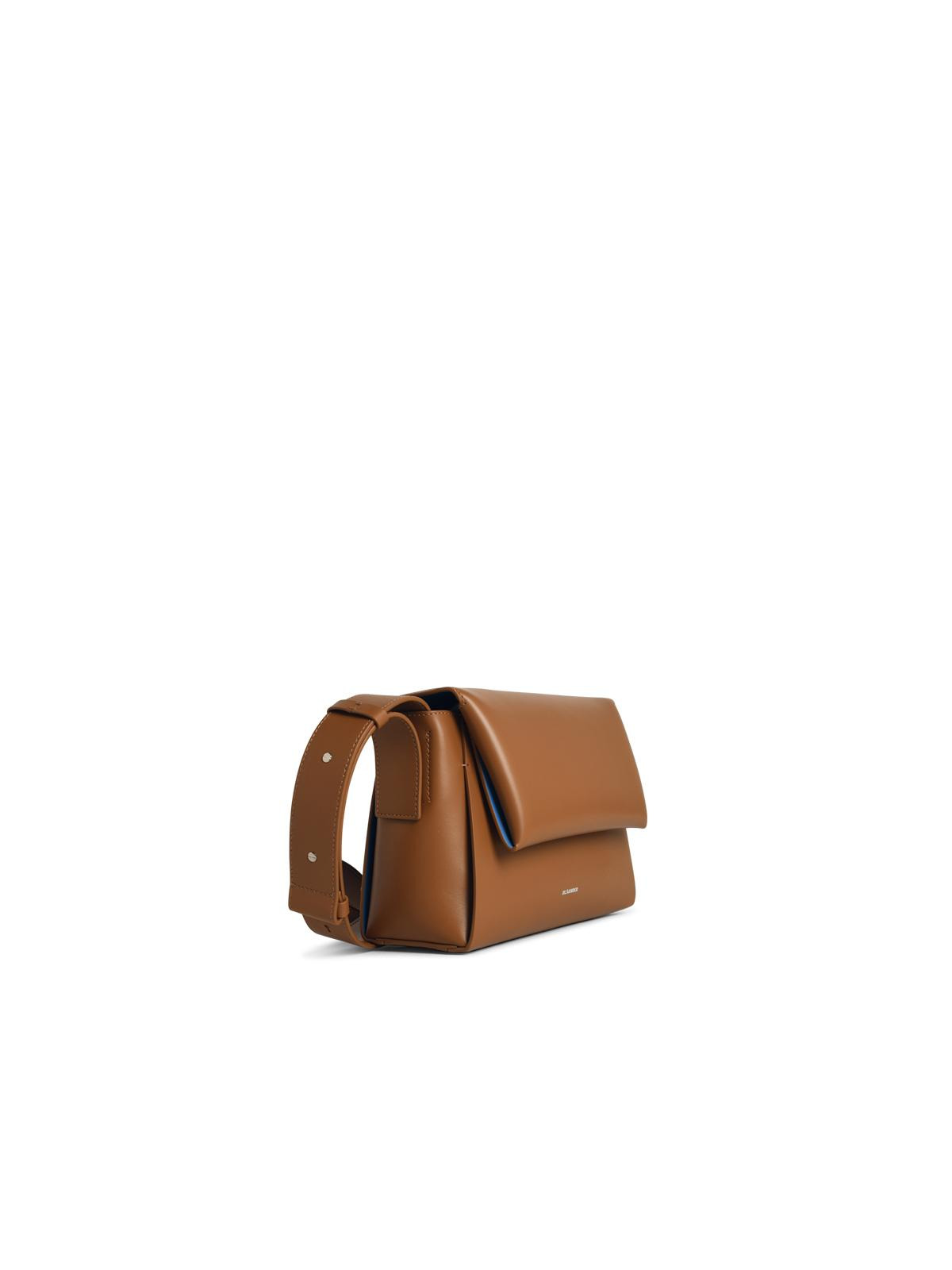 Jil Sander 'Messenger' Brown Leather Crossbody Bag Women - 2