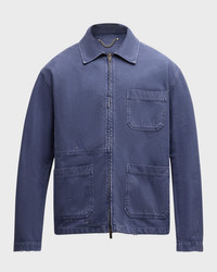 Golden Goose Men's Journey Dyed Workwear Jacket