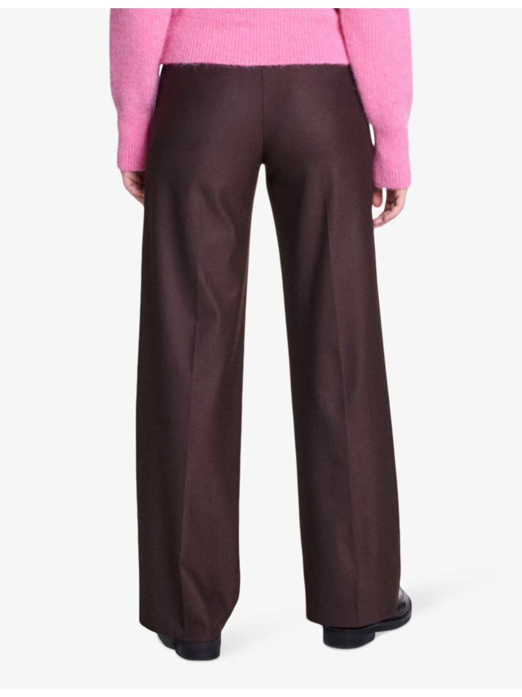 Straight-leg high-rise woven trousers - 4
