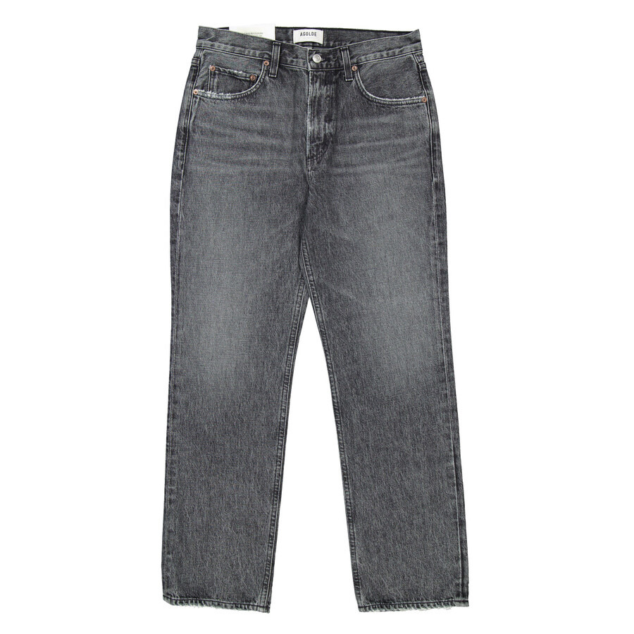 Agolde Ladies Spirit (Vint Grey) Valen Mid-Rise Jeans - 5