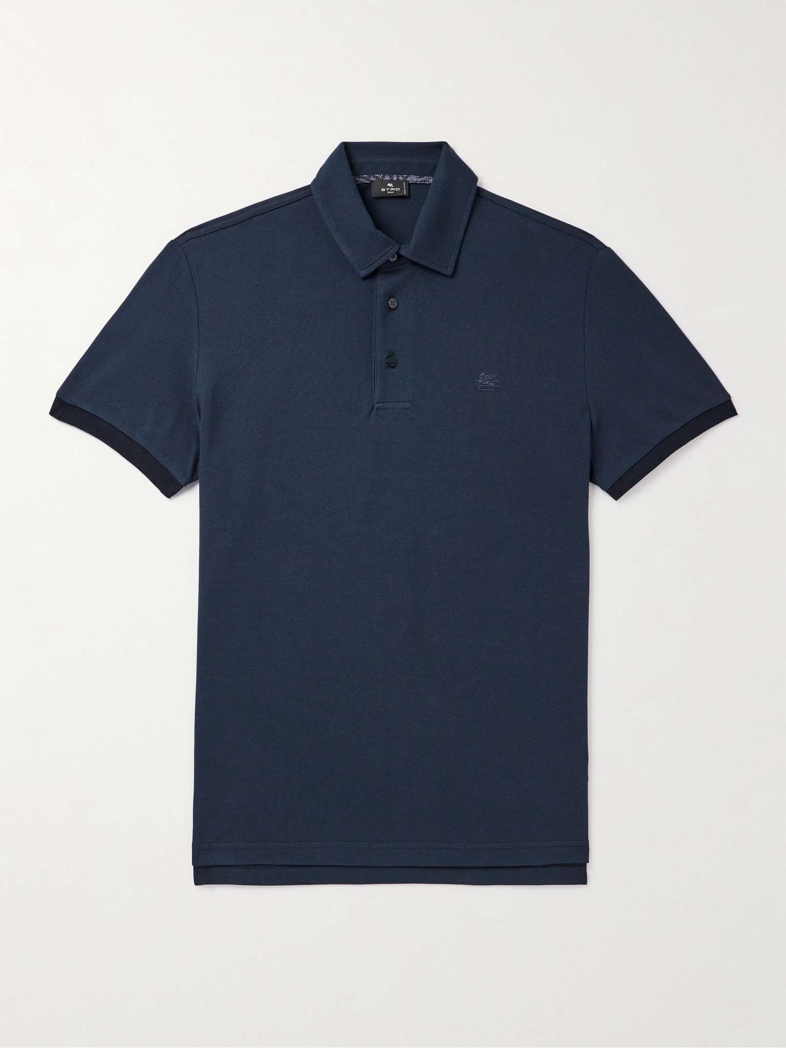 Logo-Embroidered Cotton-Piqué Polo Shirt - 1