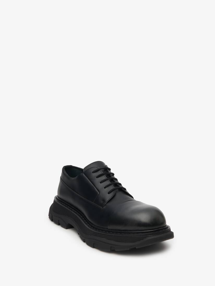Men's Tread Lace Up in Black - 5