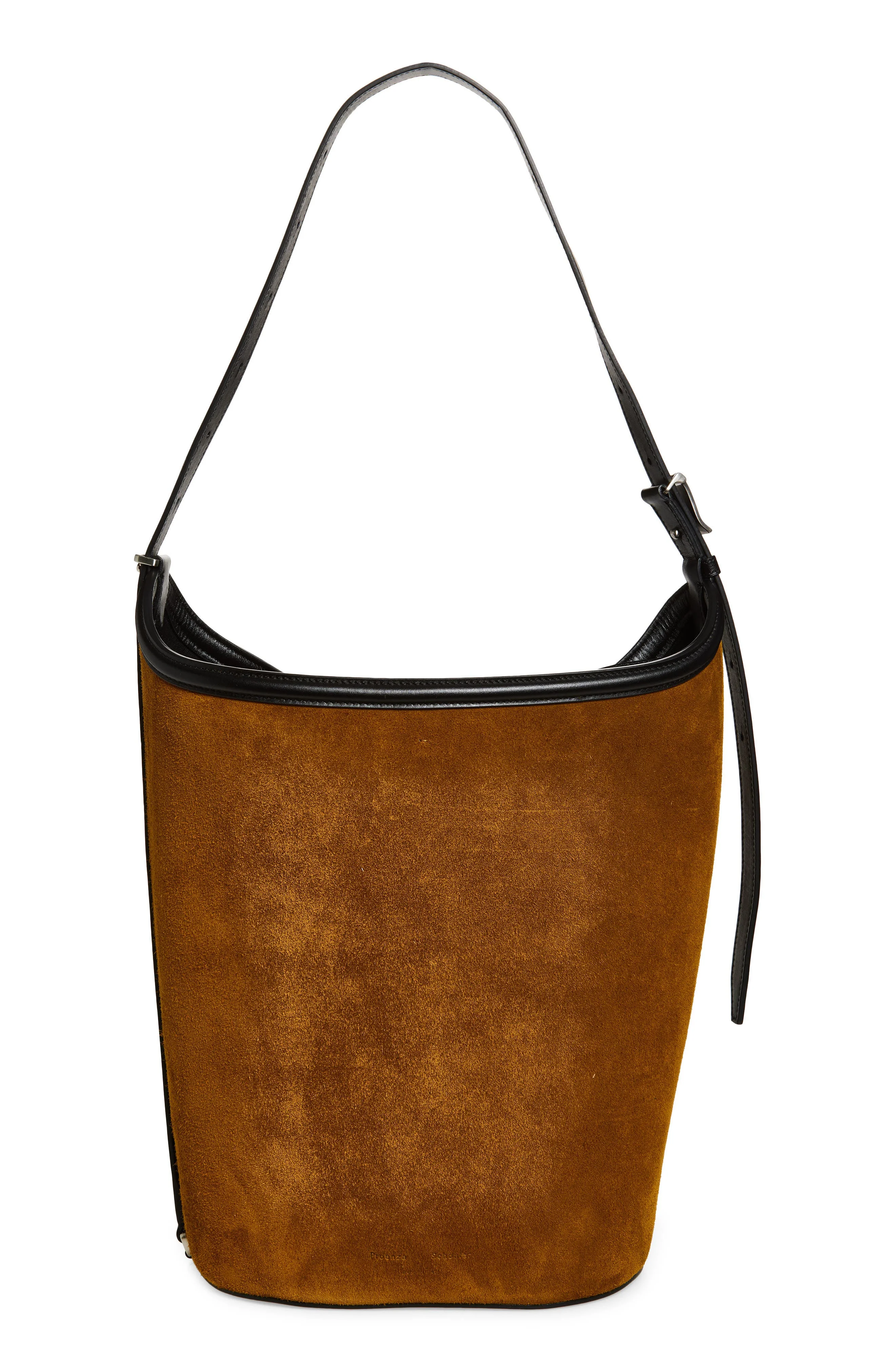 Proenza Schouler Brant Suede Bucket Bag in Fern at Nordstrom - 1