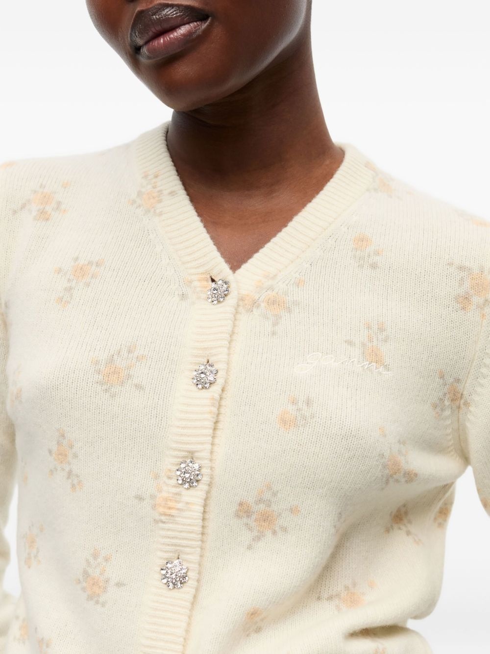 floral cardigan - 5