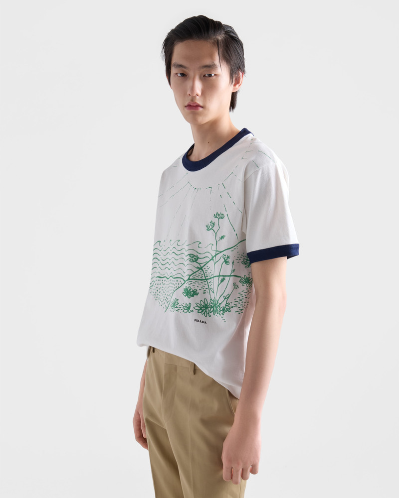 Printed cotton T-shirt 4