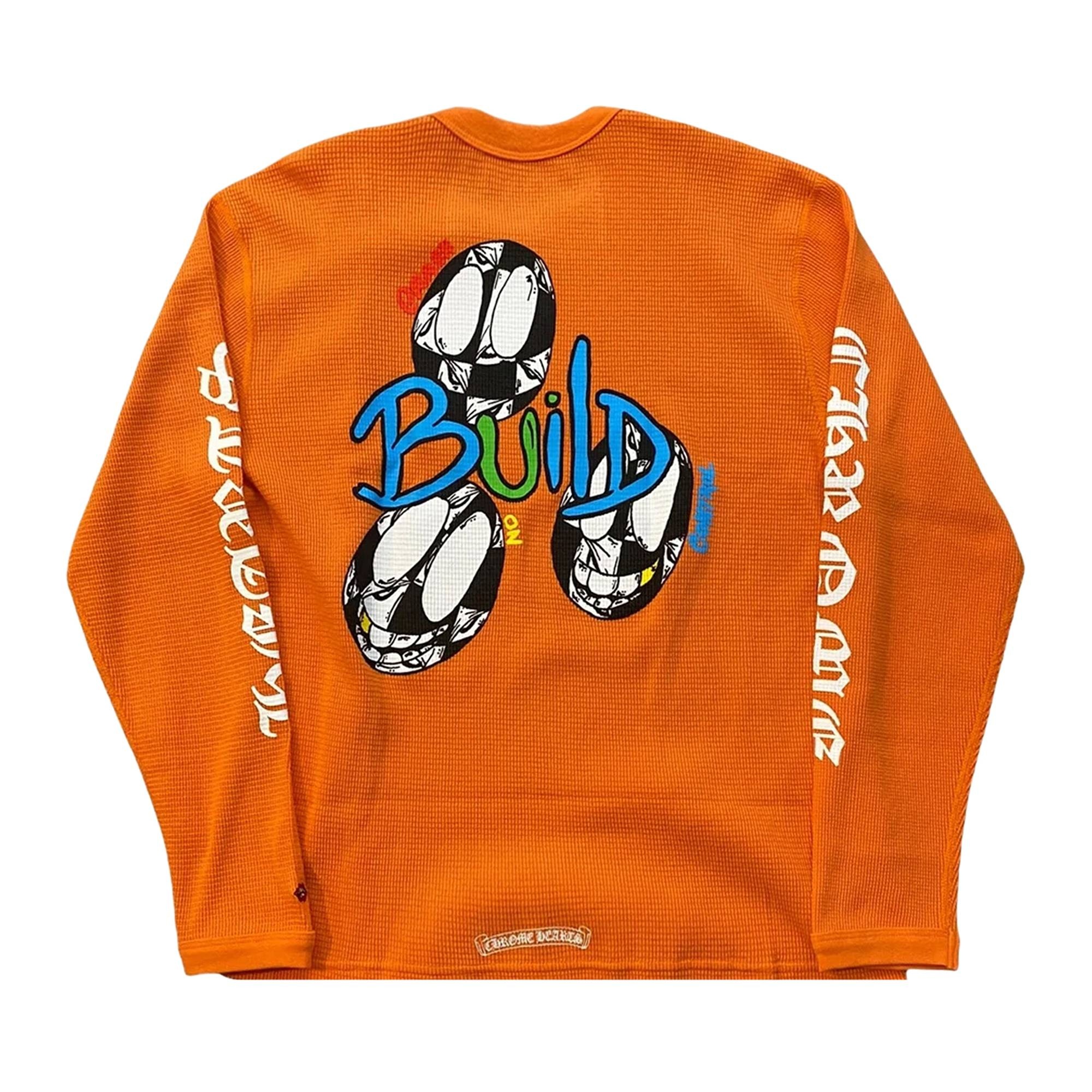 Chrome Hearts x Matty Boy Long-Sleeve Thermal 'Orange' - 2