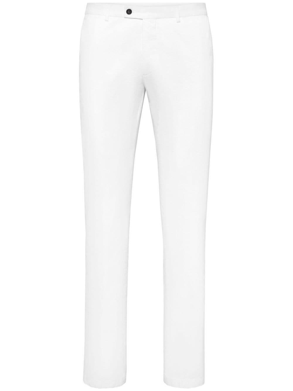 straight-leg chinos - 1
