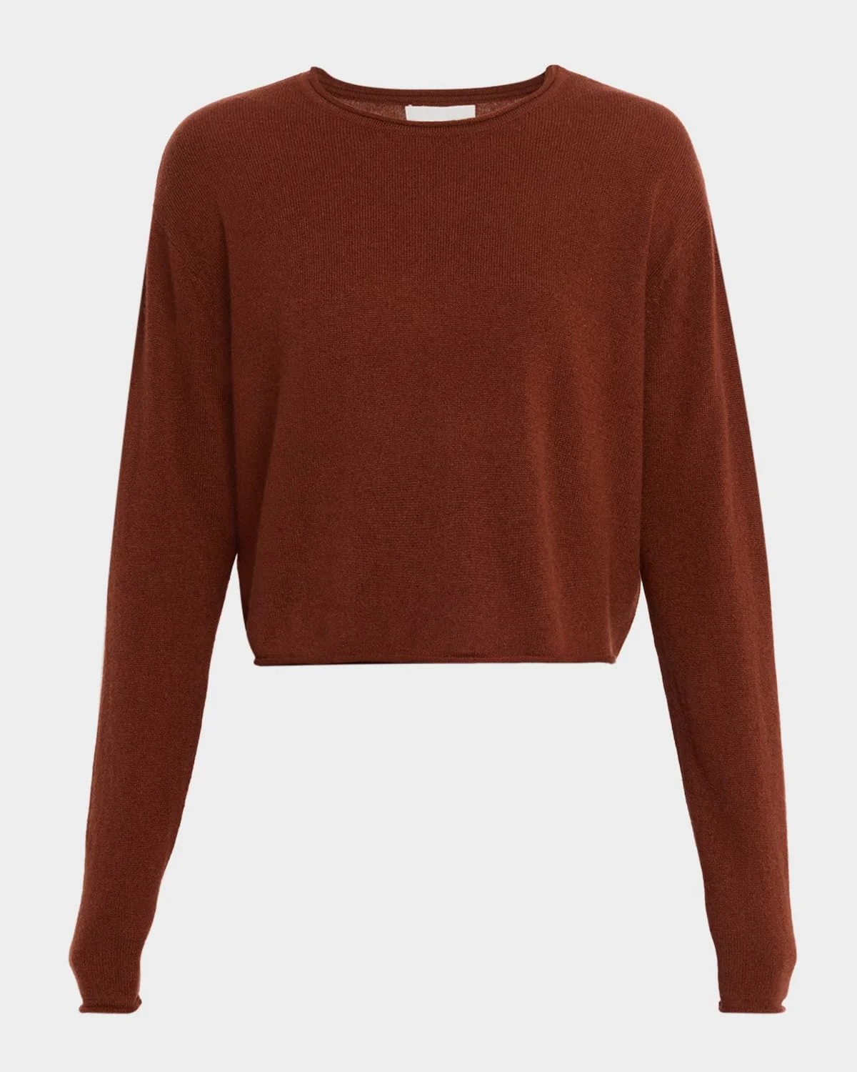 Lance Cropped Cashmere Pullover - 1