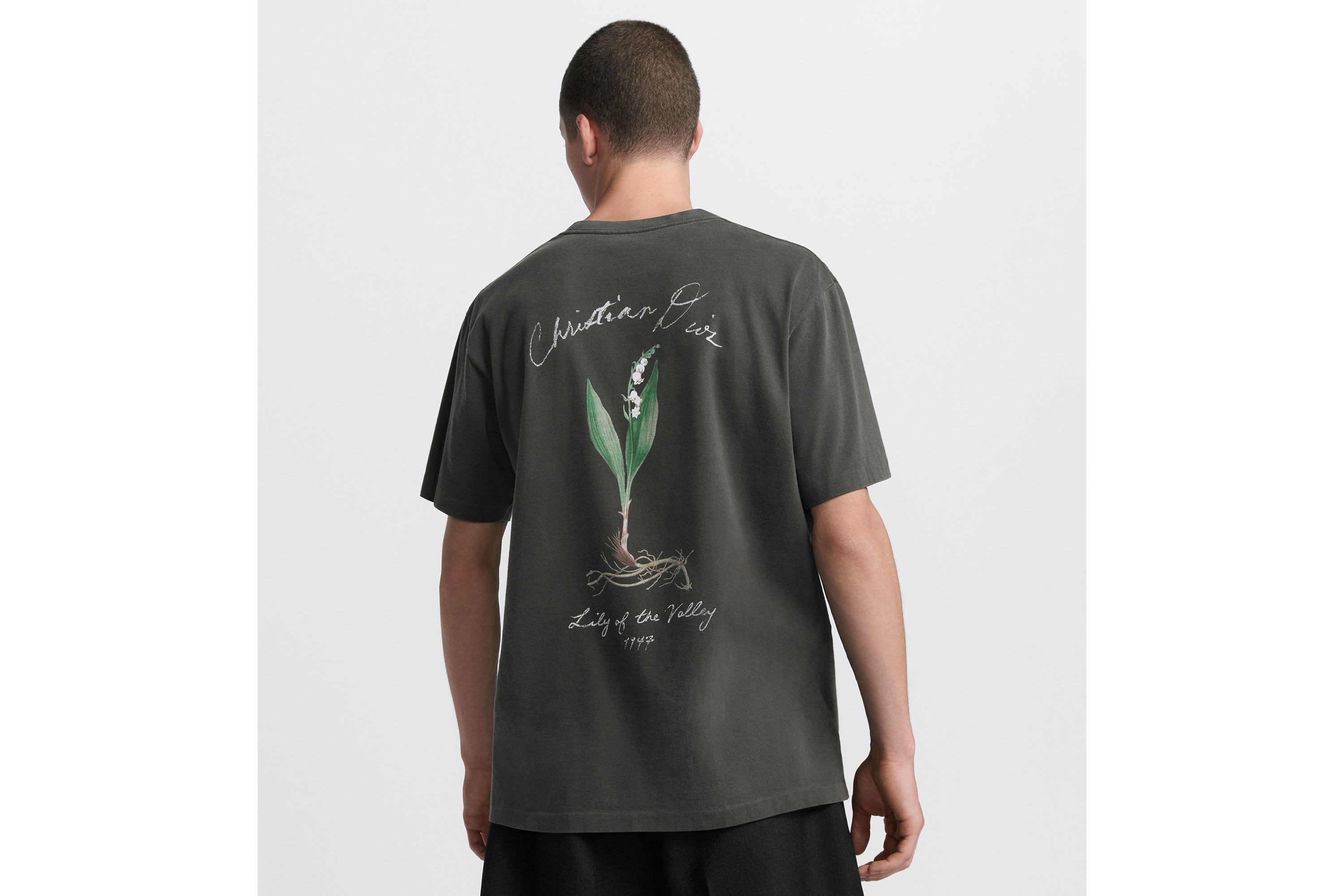 【大人気！】Dior★Handwritten Christian Dior Tシャツ カジュアルコーデに♪】Handwritten Christian Dior Tシャツ