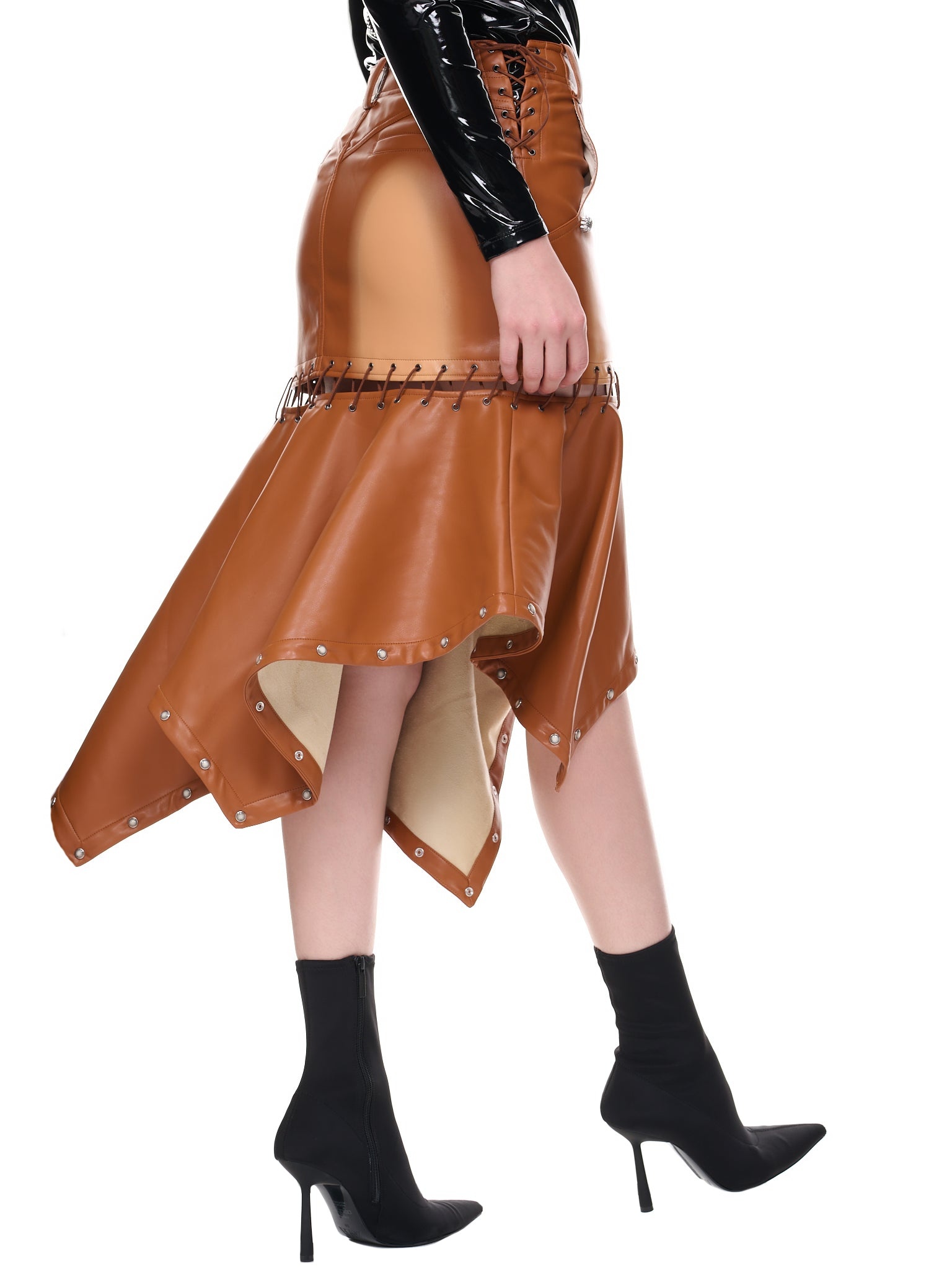 Detachable Printed Mermaid Skirt - 4