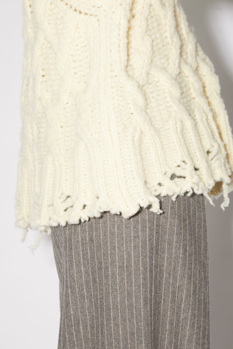 Chunky sweater vest - Off white 5