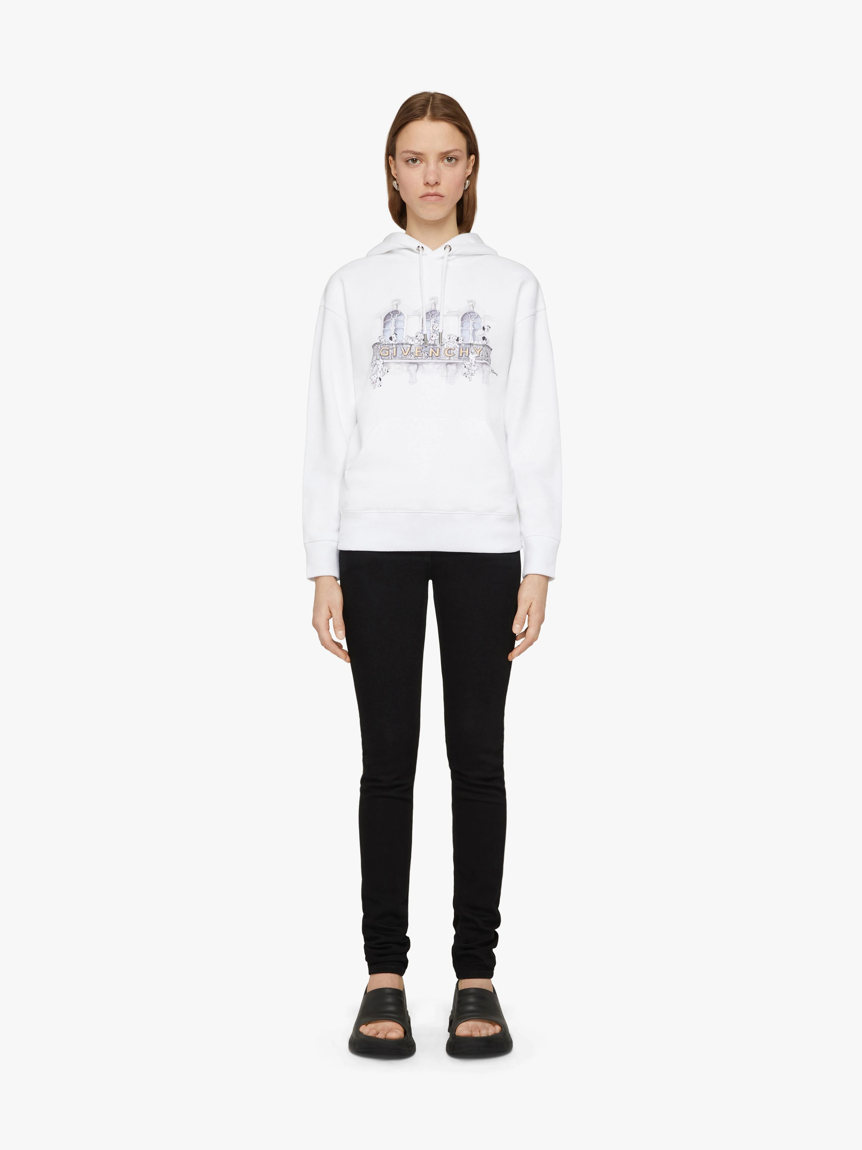 101 DALMATIANS HOODIE IN PRINTED FELPA - 2